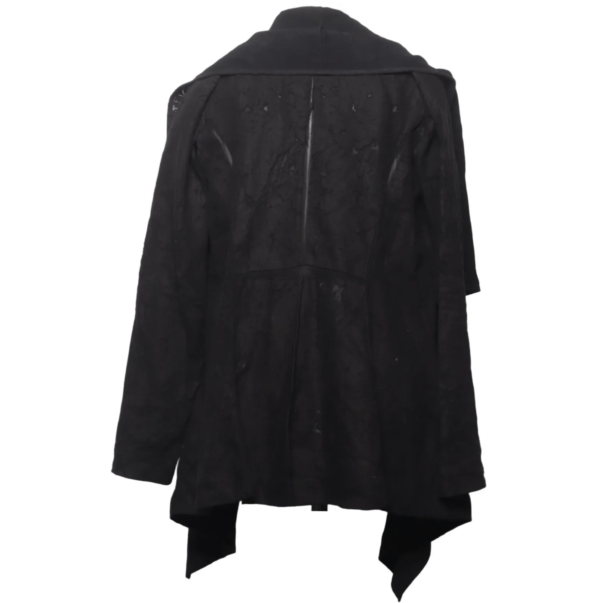 Masnada Draped Linen Blend Cardigan Dark Grey 36, Masnada. Size XS / US 0-2 / IT 36-38 - 2 Thumbnail