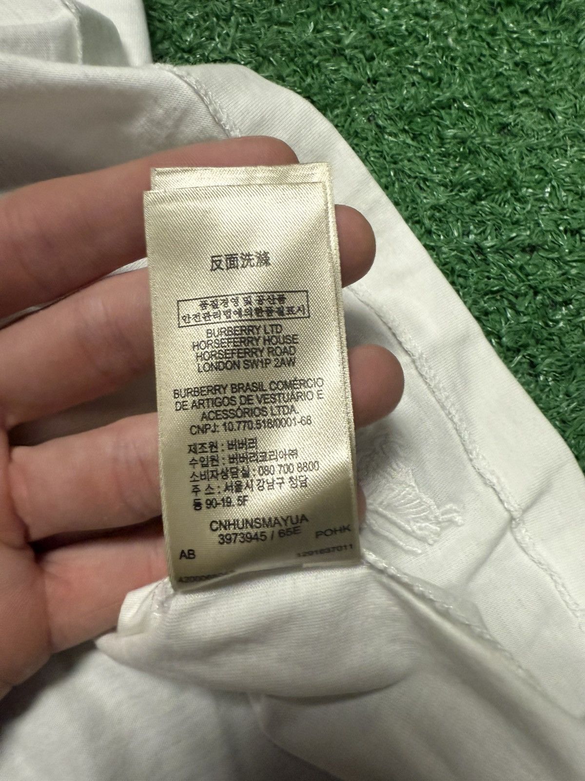 Burberry Burberry brit single stitch tee Size US XXL / EU 58 / 5 - 5 Thumbnail
