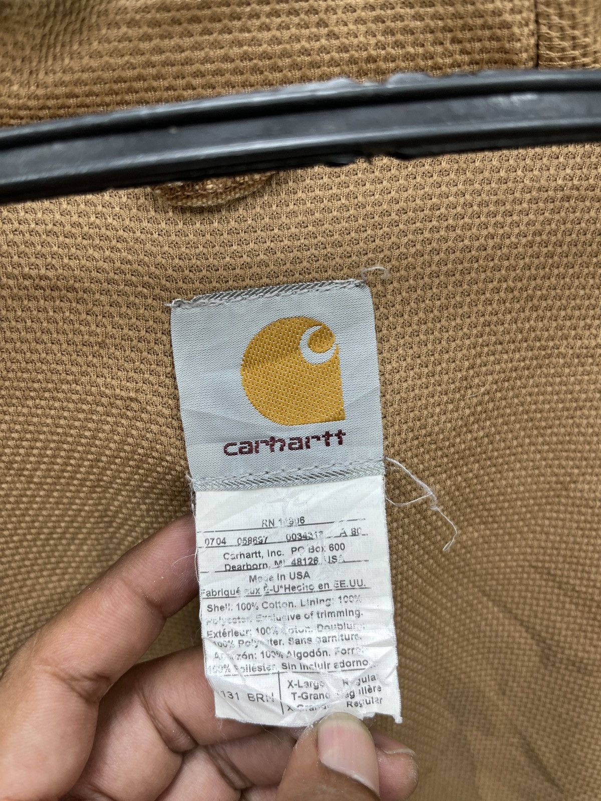 Carhartt 🔥🔥🔥VTG CARHARTT DETROIT JACKET Size US XL / EU 56 / 4 - 9 Thumbnail