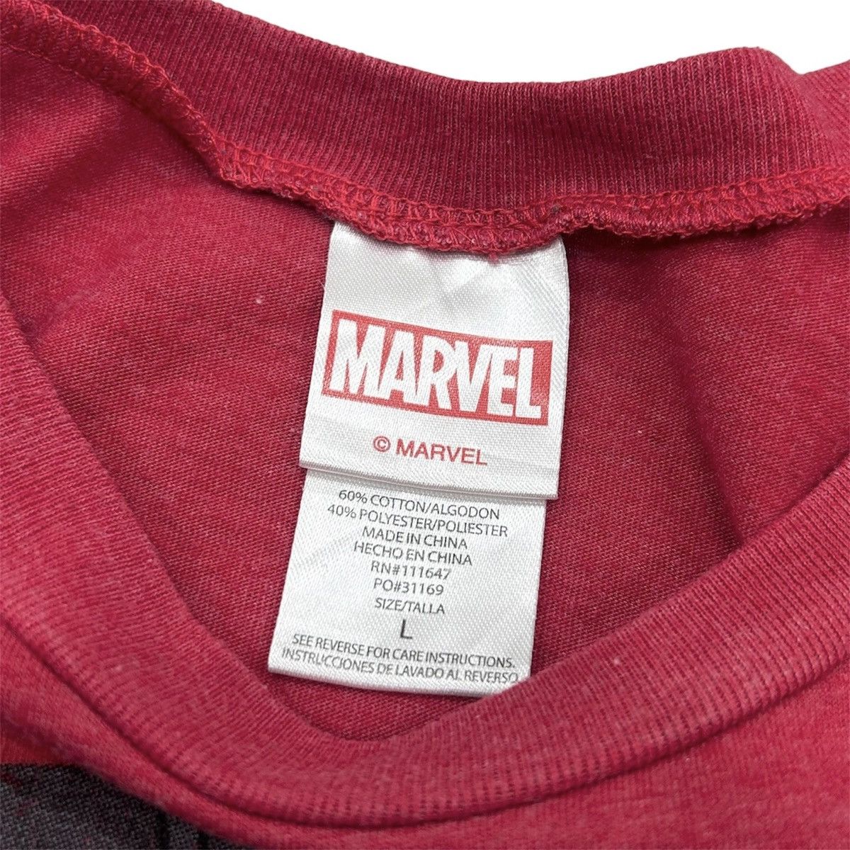 Marvel Comics Marvel Deadpool Comics Cartoon Movie Character Tshirt Size US L / EU 52-54 / 3 - 3 Thumbnail
