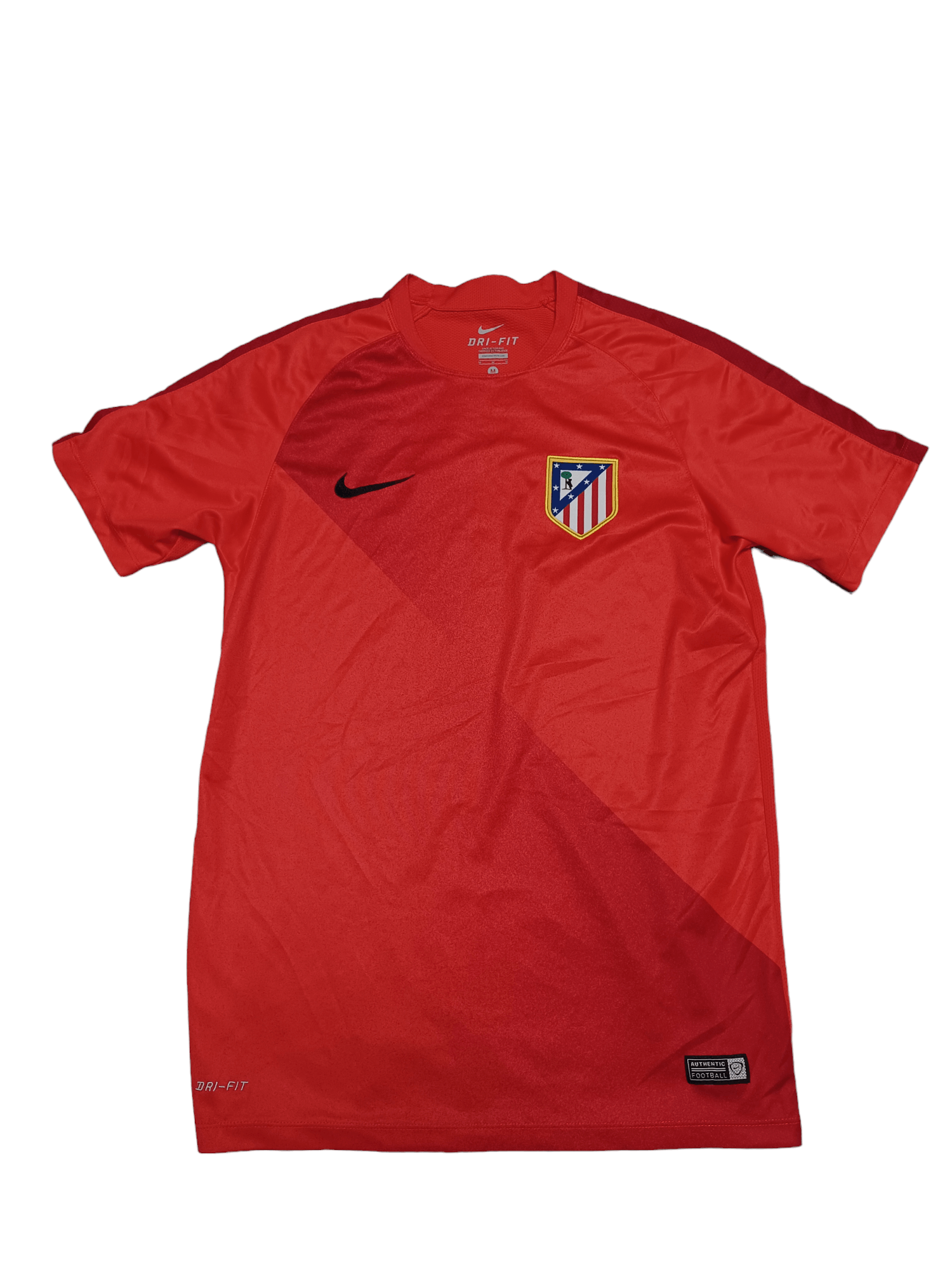 Nike 2015 ATLETICO MADRID NIKE TRAINING JERSEY TEE Size US M / EU 48-50 / 2 - 1 Thumbnail
