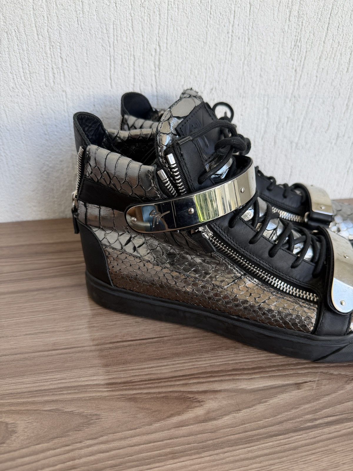 Giuseppe Zanotti Rare‼️🔥Croc embossed leather Size US 13 / EU 46 - 12 Thumbnail