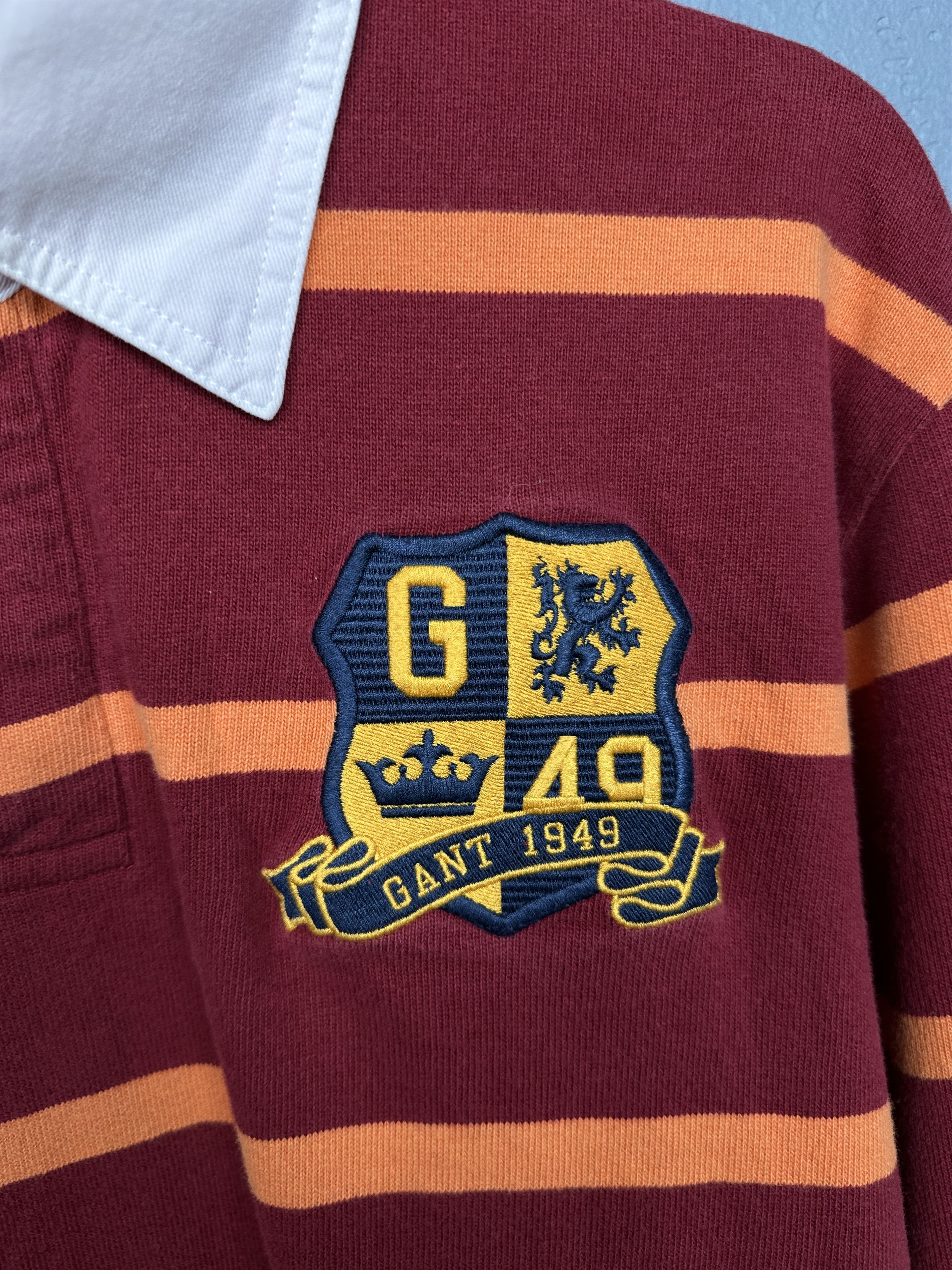 Gant Gant Vintage Mens Rugby Long Sleeve Polo Shirt Size US L / EU 52-54 / 3 - 3 Thumbnail