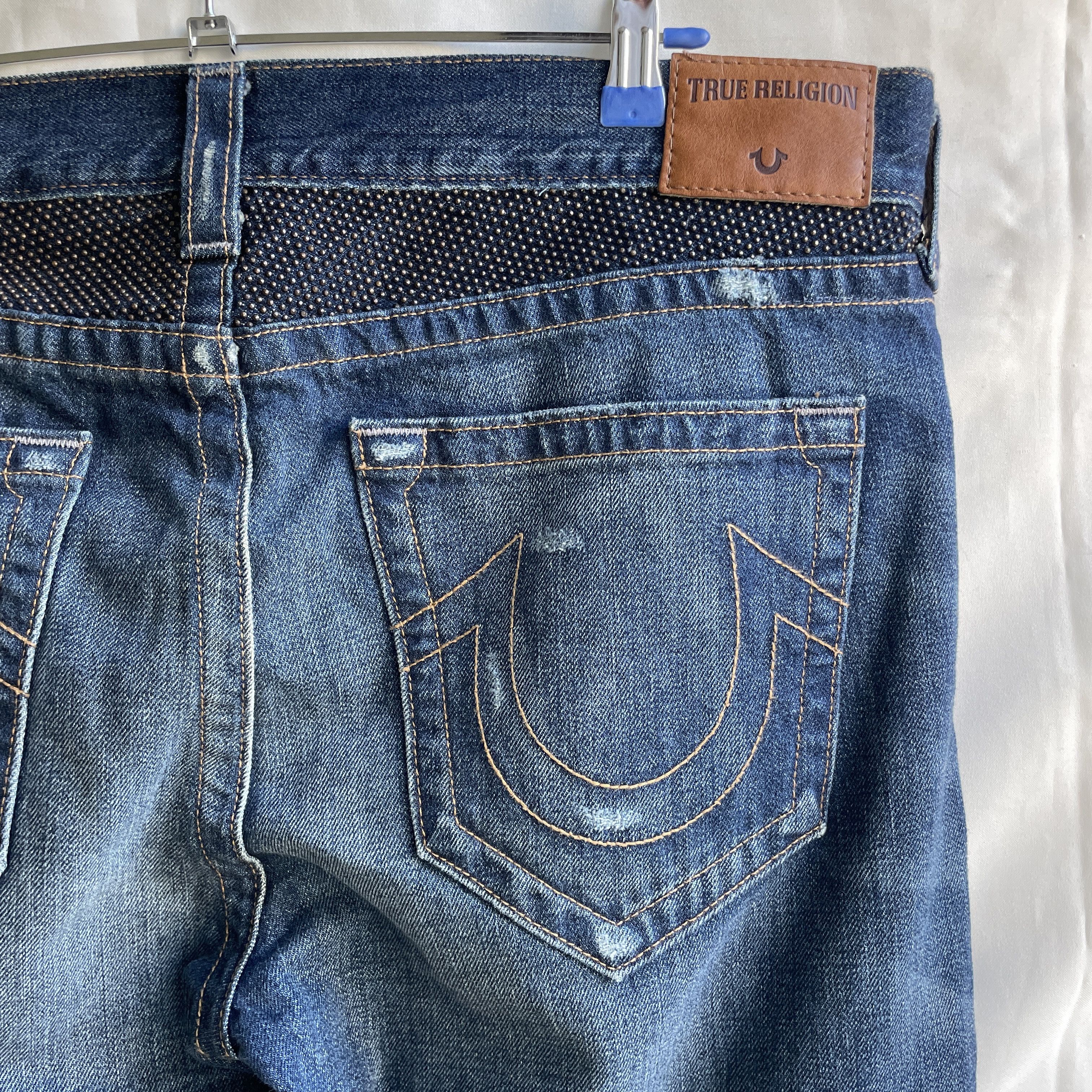 True Religion True Religion Made in USA Rocco Relaxed Skinny Denim Size 36 Size US 36 / EU 52 - 8 Thumbnail