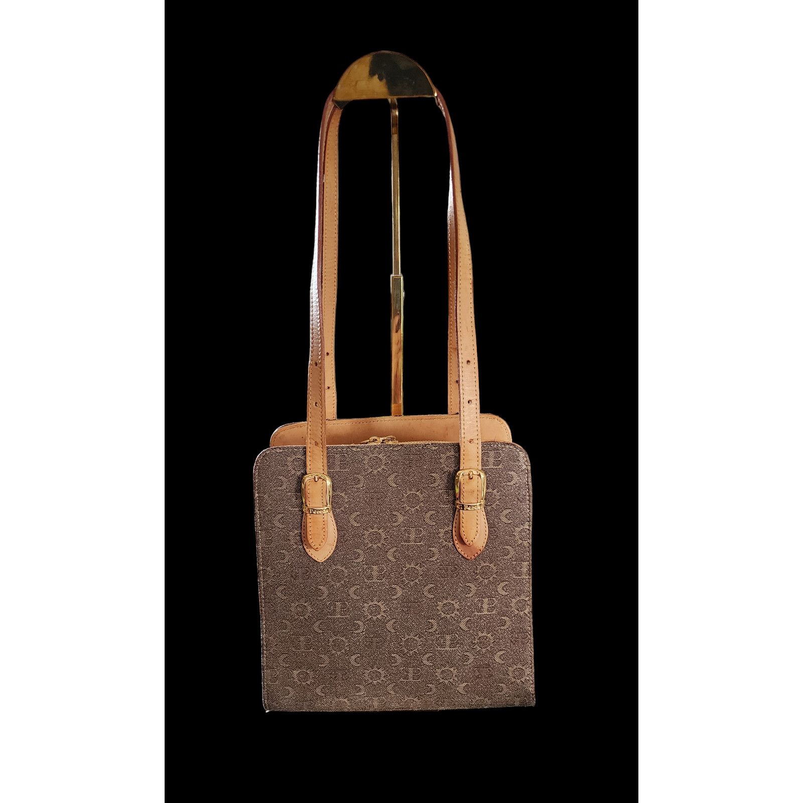 Porter EL PORTAL Shoulder Bag Medium Purse Leather Trim and Strap Size ONE SIZE - 2 Thumbnail