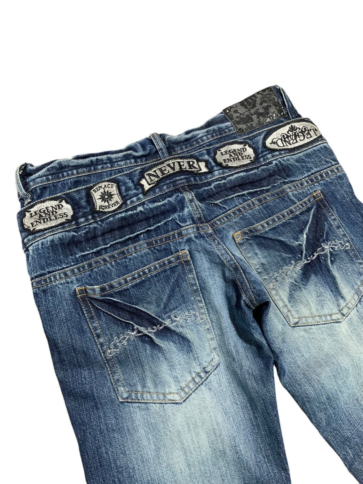 If Six Was Nine Midas double waist flare jeans patch multipocket Size US 32 / EU 48 - 8 Thumbnail