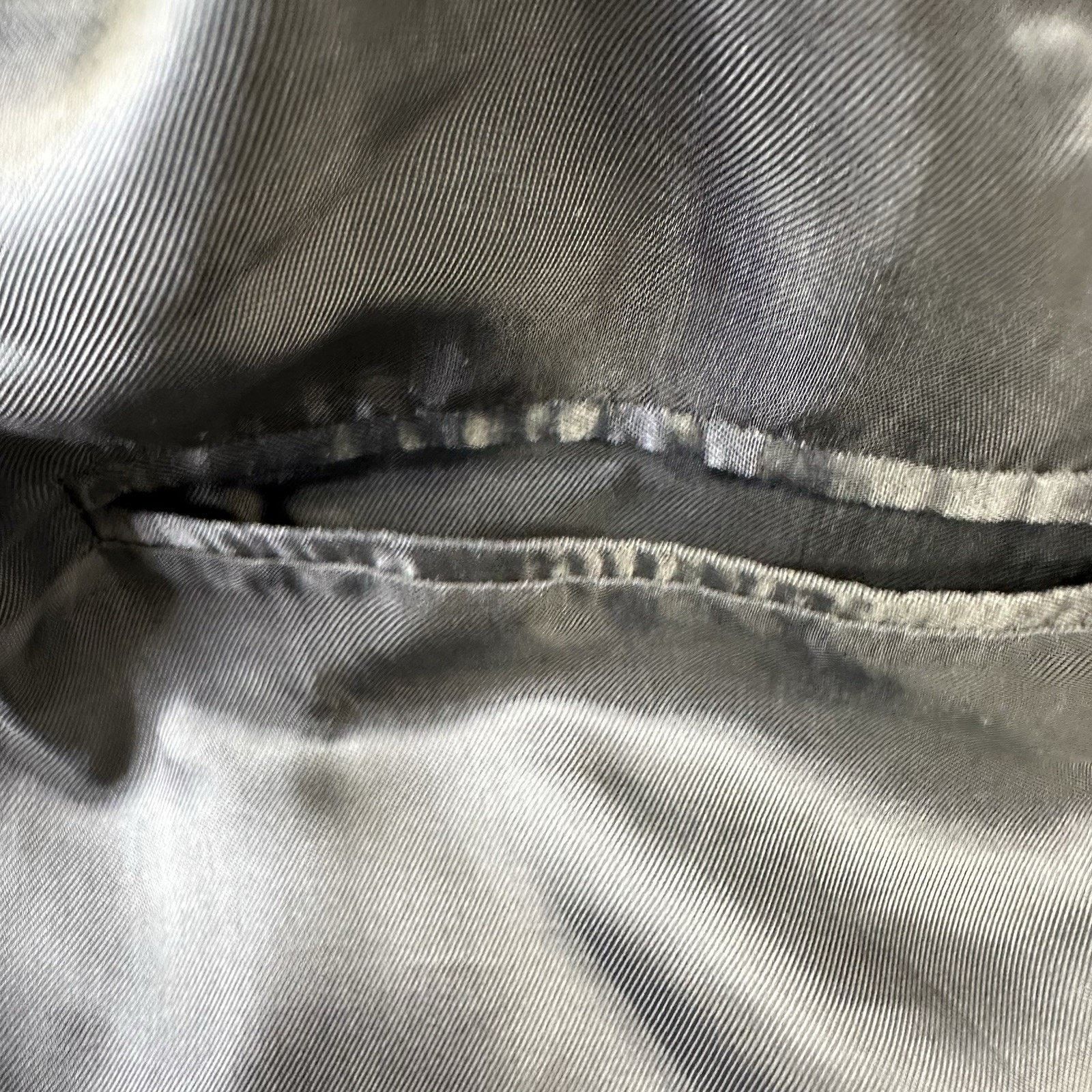 Brooks Brothers Brooks Brothers 1818 Madison Blazer Mens 44R Gray VBC Wool Size 44R - 15 Thumbnail
