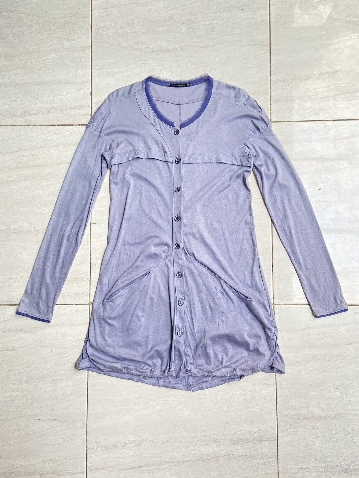 Marithe + Francois Girbaud Marithe Francois Girbaud Blue Shirt Size S / US 4 / IT 40 - 6 Thumbnail
