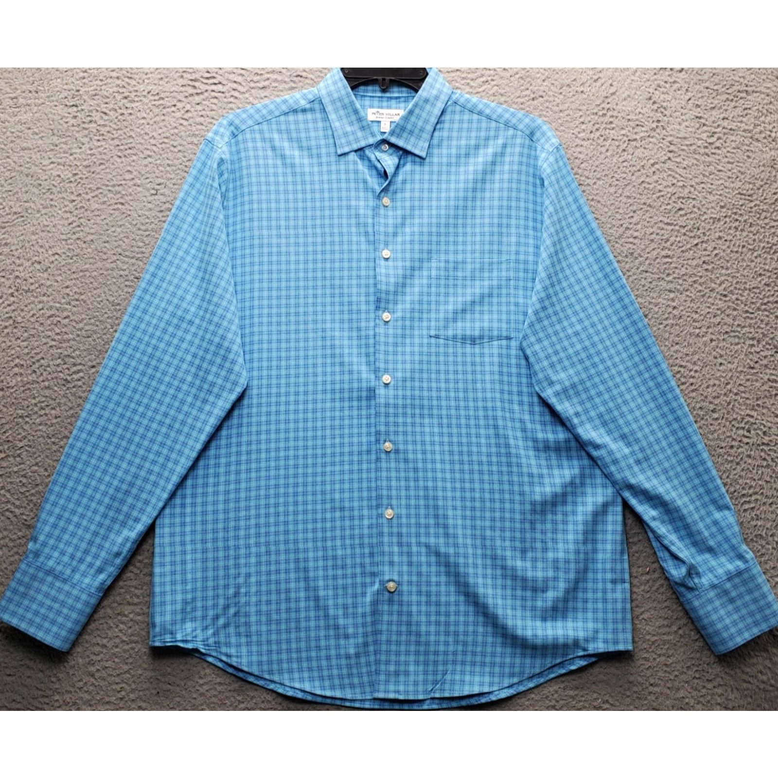 Peter Millar Peter Millar Shirt Mens L Multi Check Summer Comfort Long Sleeve Button Up Size US L / EU 52-54 / 3 - 2 Thumbnail