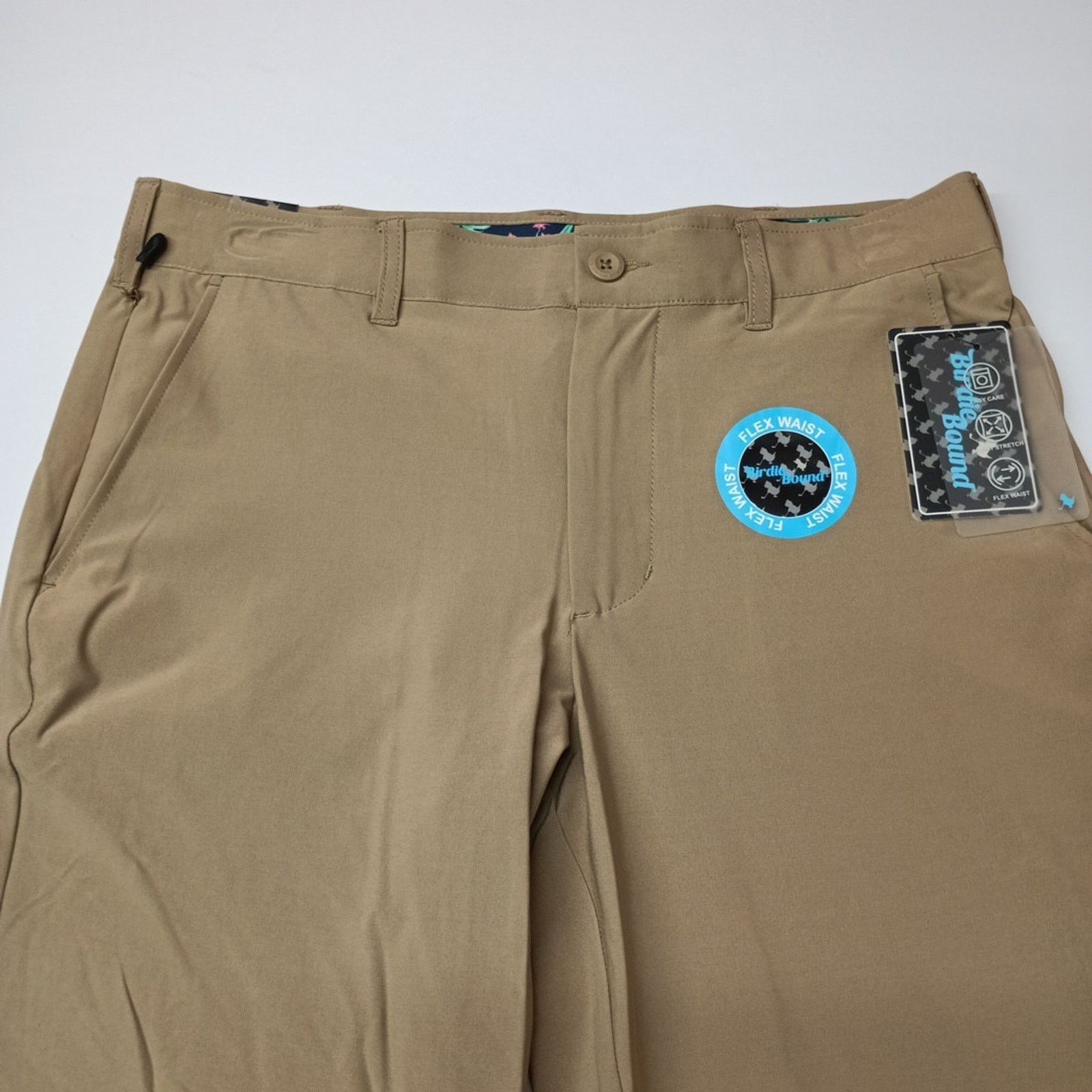 Other Birdie Bound Golf Pants Men's Size 32x32 Khaki Flex Straight Size US 32 / EU 48 - 4 Thumbnail