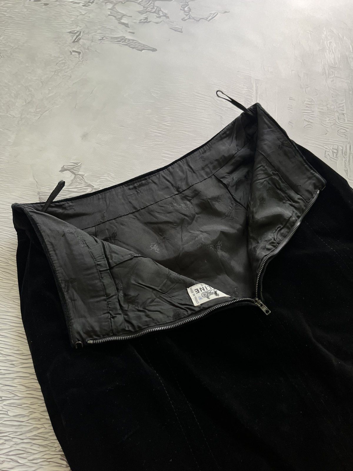 Celine Celine Vintage Luxury Midi Skirts Black Size 30" / US 8 / IT 44 - 5 Thumbnail