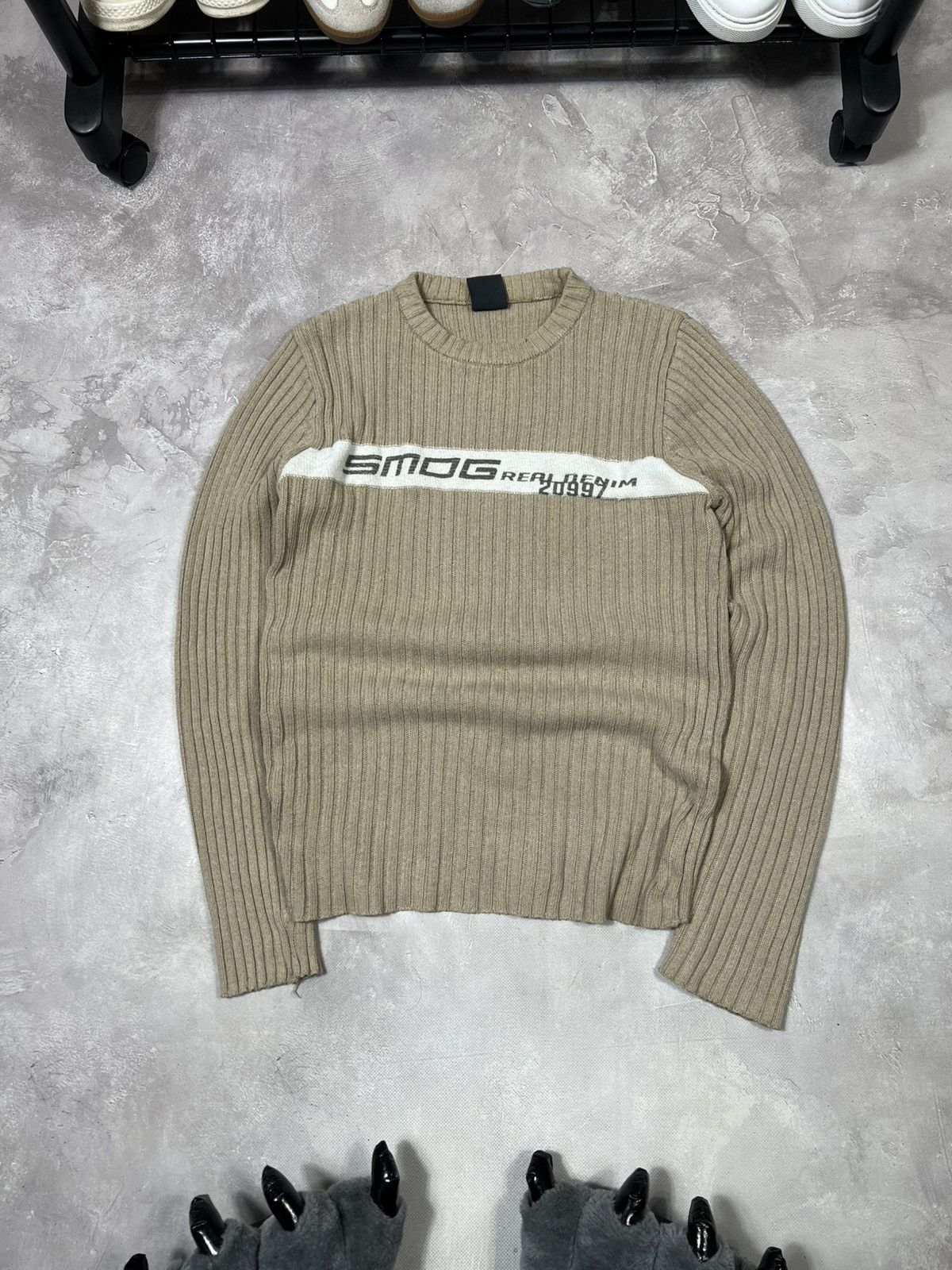 Vintage Junya Watanabe Ribbet Y2k Sweater