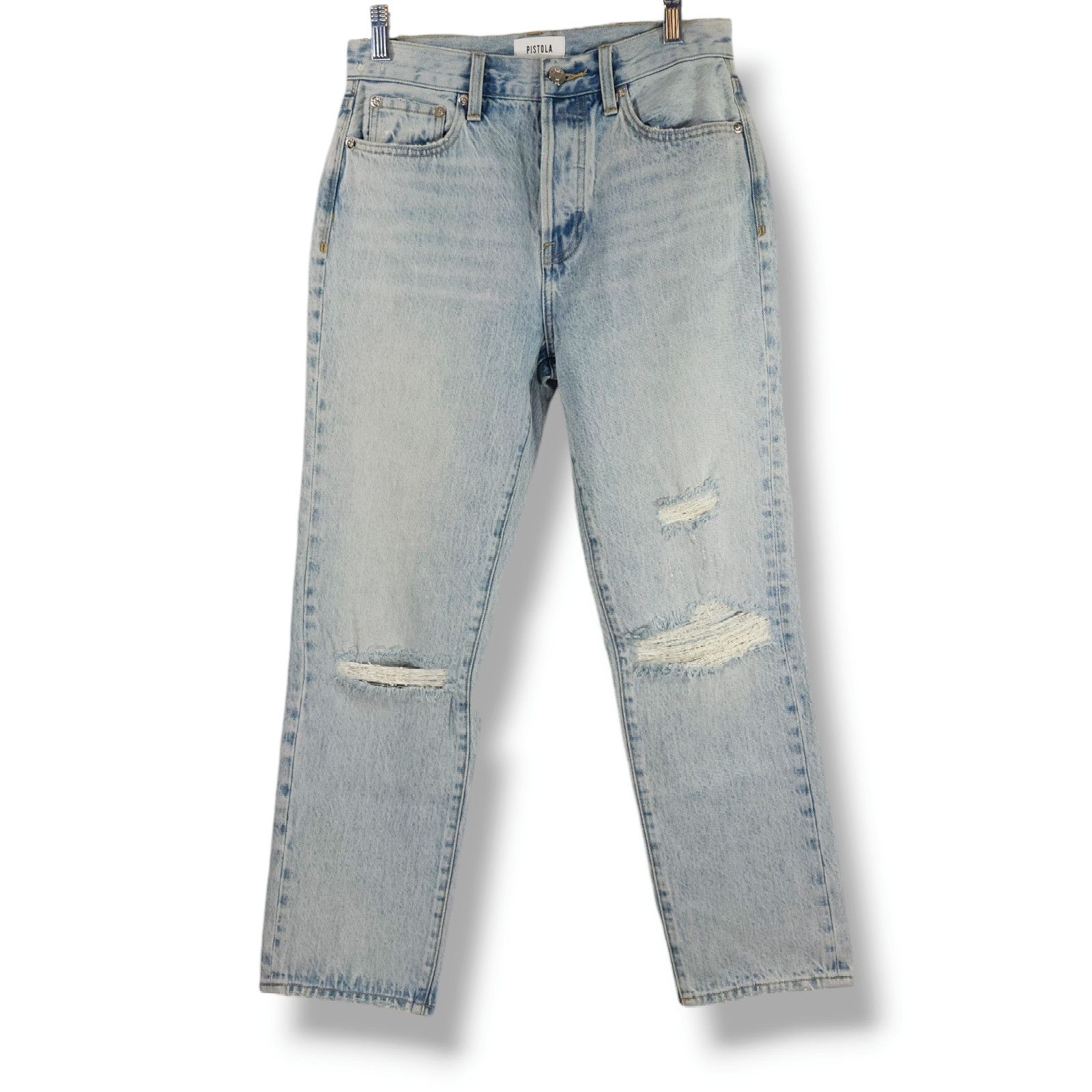 Pistola NWOT Pistola Charlie Button Fly Straight Jeans Sz. 26x27 Size 26" / US 2 / IT 38 - 3 Thumbnail