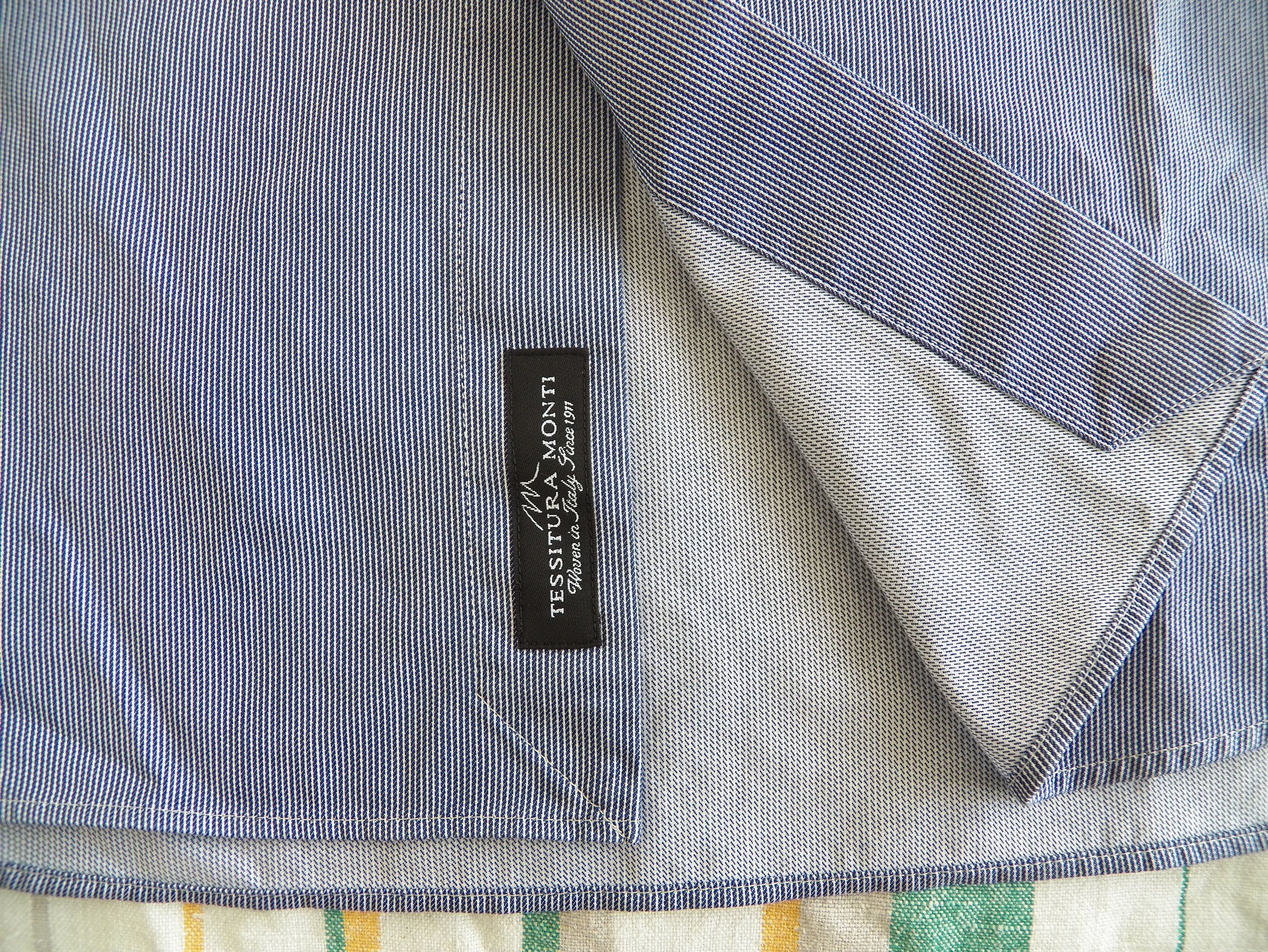Hugo Boss Hugo Boss Tailored Mens Dress Shirt Size 39 15.5 Pinstripe Size 40R - 3 Thumbnail