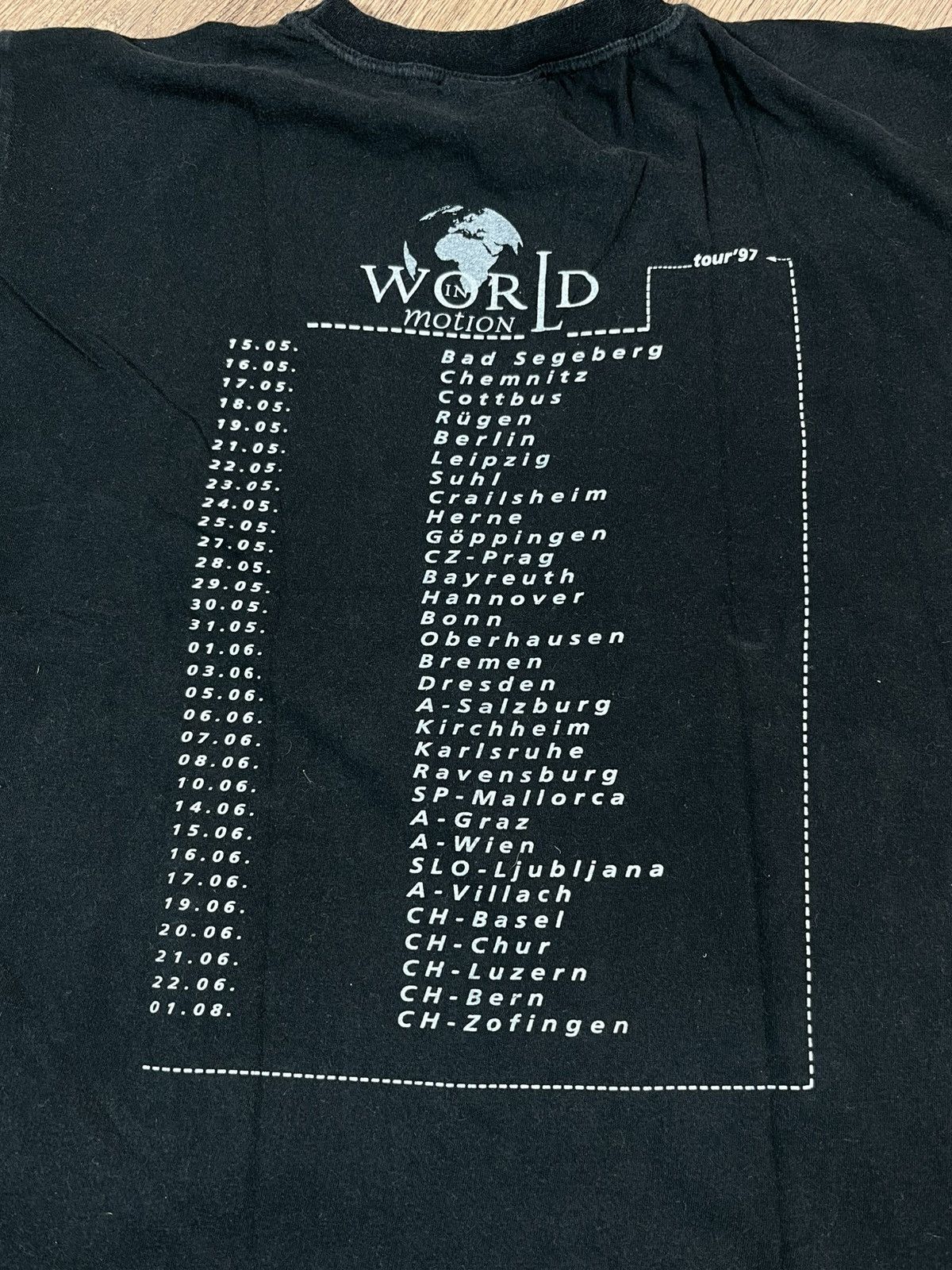 Band Tees Reebok DJ BOBO Tour 1997 T Shirt Size US S / EU 44-46 / 1 - 10 Thumbnail