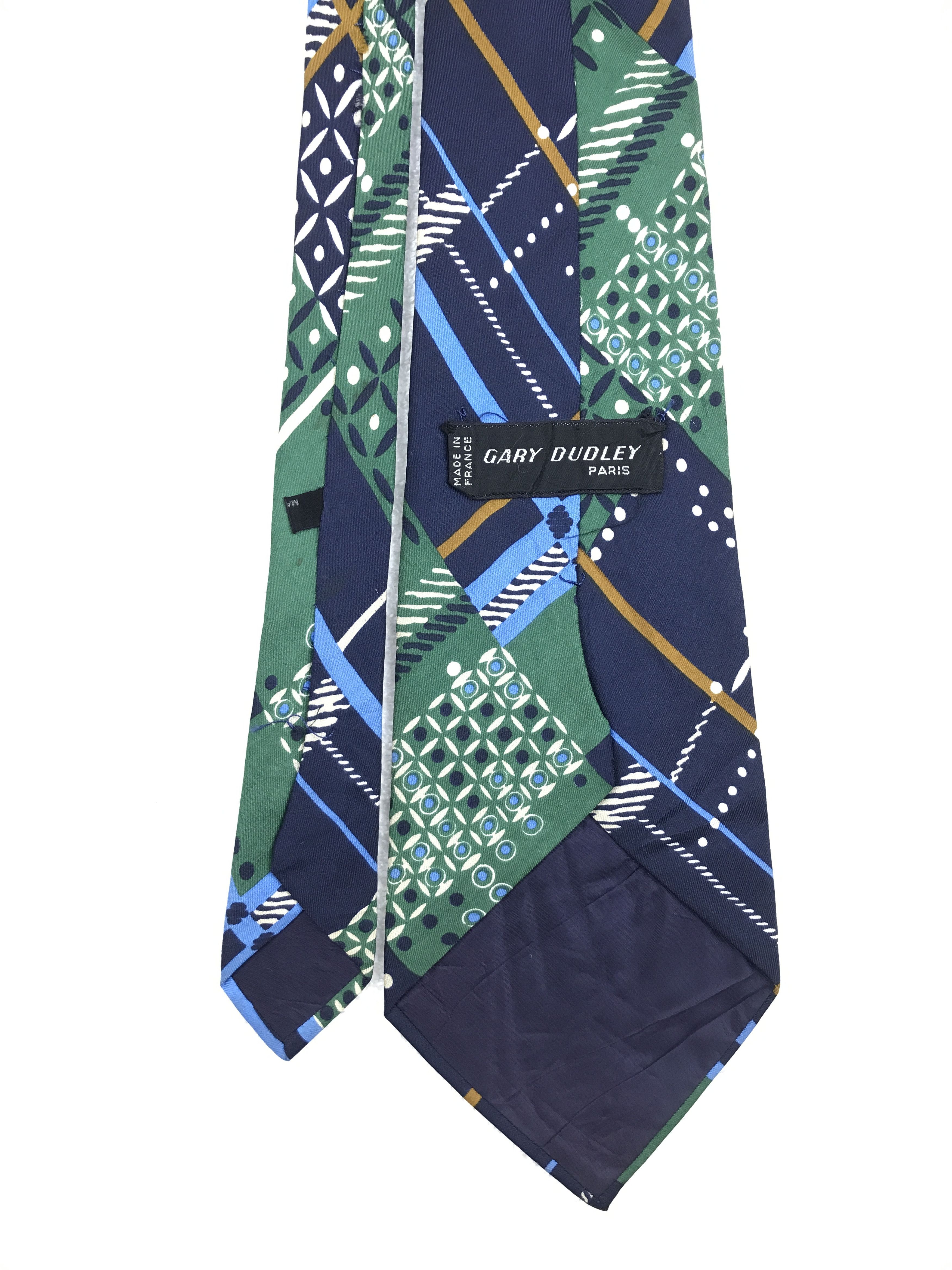 Designer × Vintage Vintage Gary Dudley Silk Necktie Size ONE SIZE - 4 Thumbnail