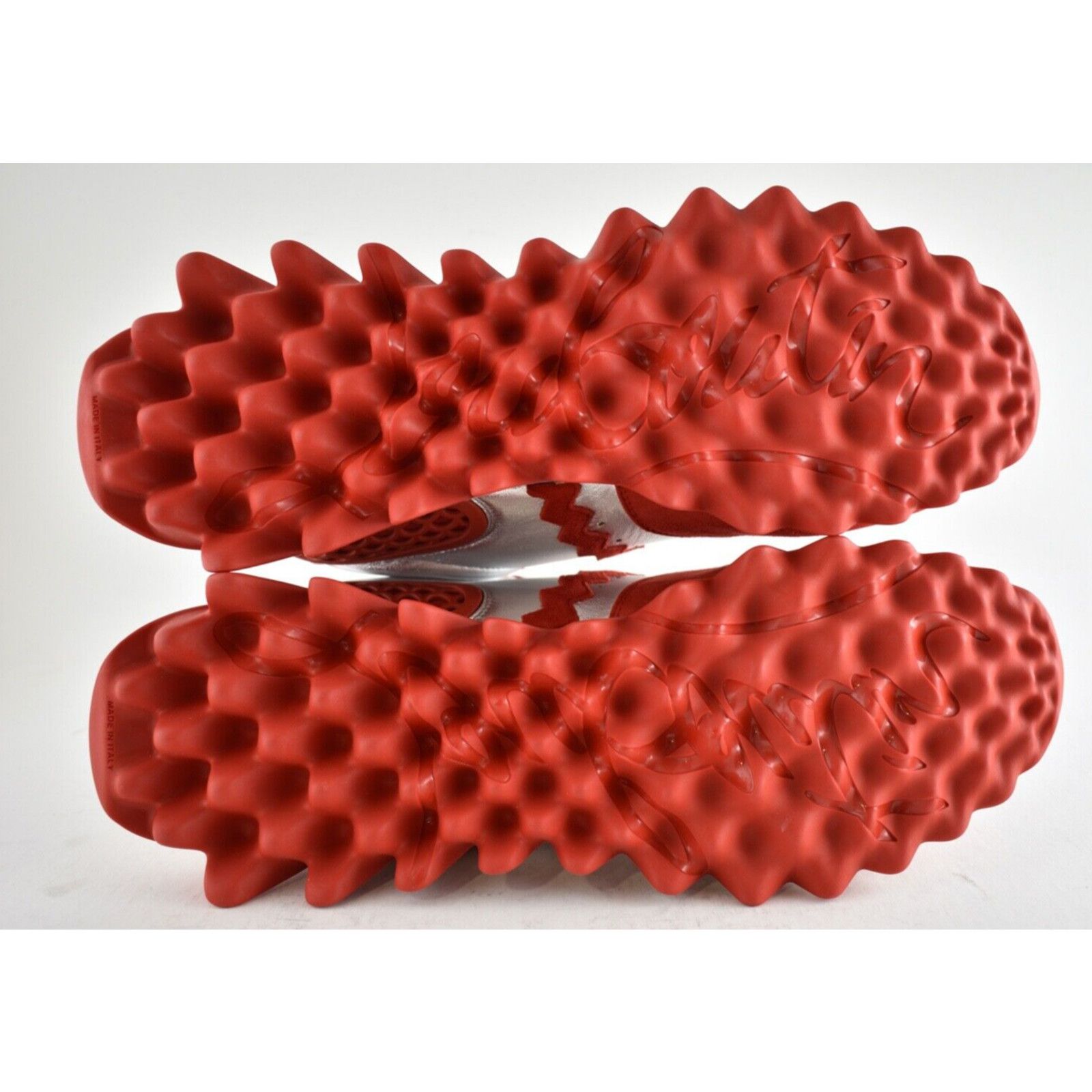 Christian Louboutin Christian Louboutin Mens Loubishark Flat Red Silver Platform Size US 13 / EU 46 - 12 Thumbnail
