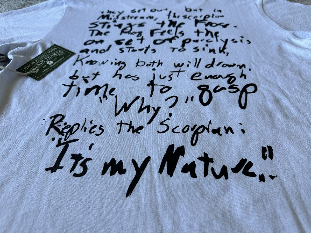 DENIM TEARS Denim Tears The Scorpion and The Frog Fable Tee FW24 Size US L / EU 52-54 / 3 - 11 Thumbnail