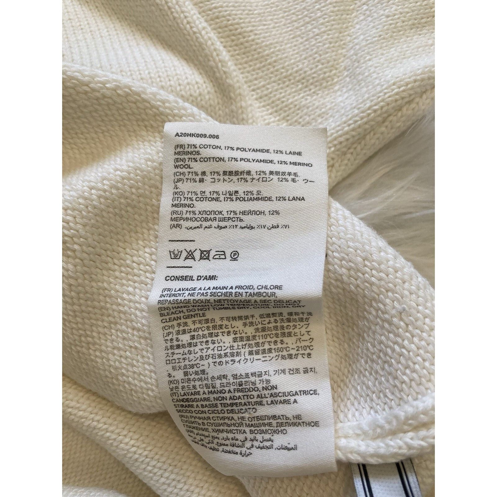 AMI AMI Paris Alexandre Mattiussi Oversized Heart Embroidered Sw Size US XS / EU 42 / 0 - 5 Thumbnail