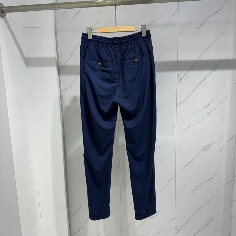 Givenchy Givenchy Size48 Blue button logo wool drawstring leisure sw Size US 30 / EU 46 - 2 Thumbnail