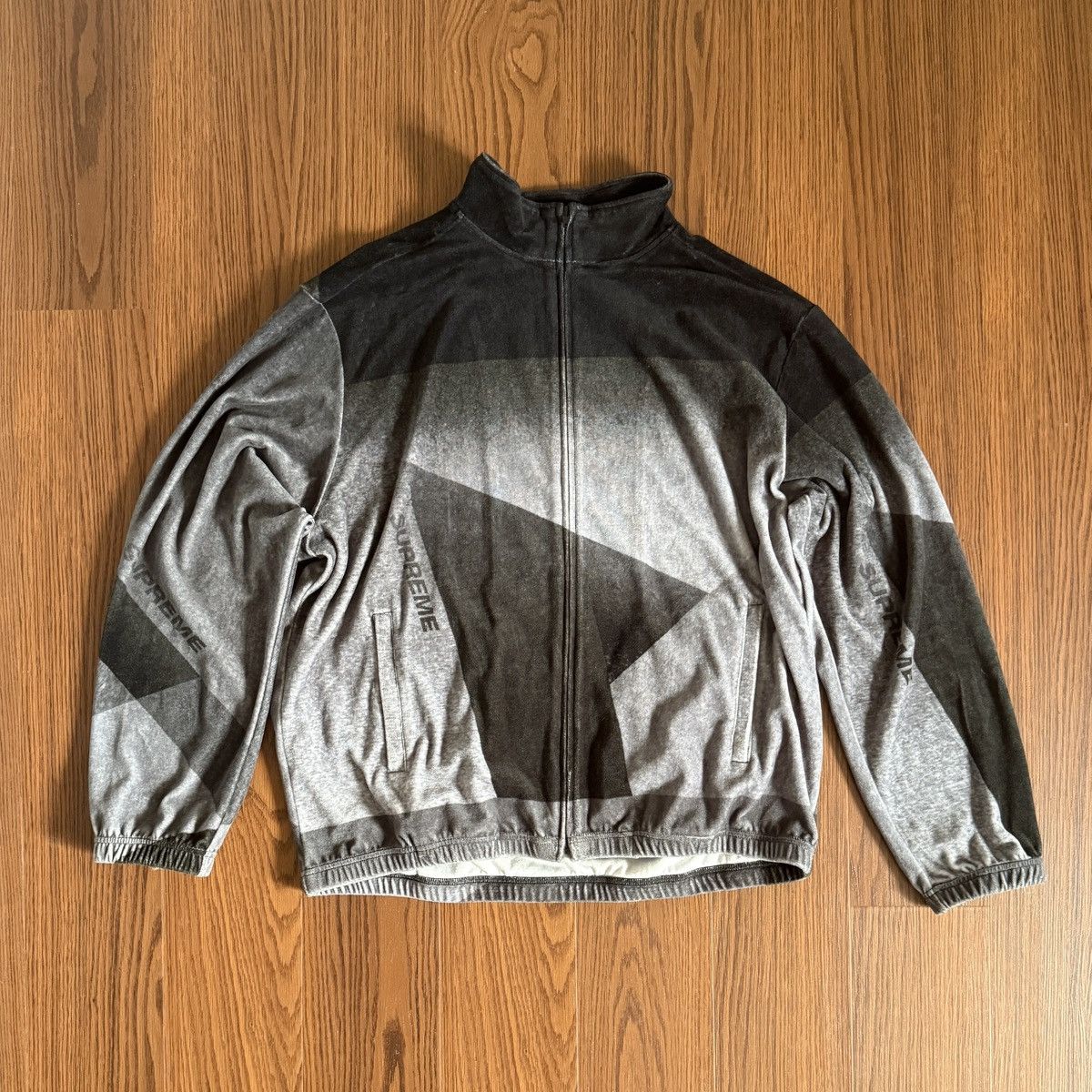 Supreme Supreme x Ducati Track Jacket 'Light Grey' | Grailed