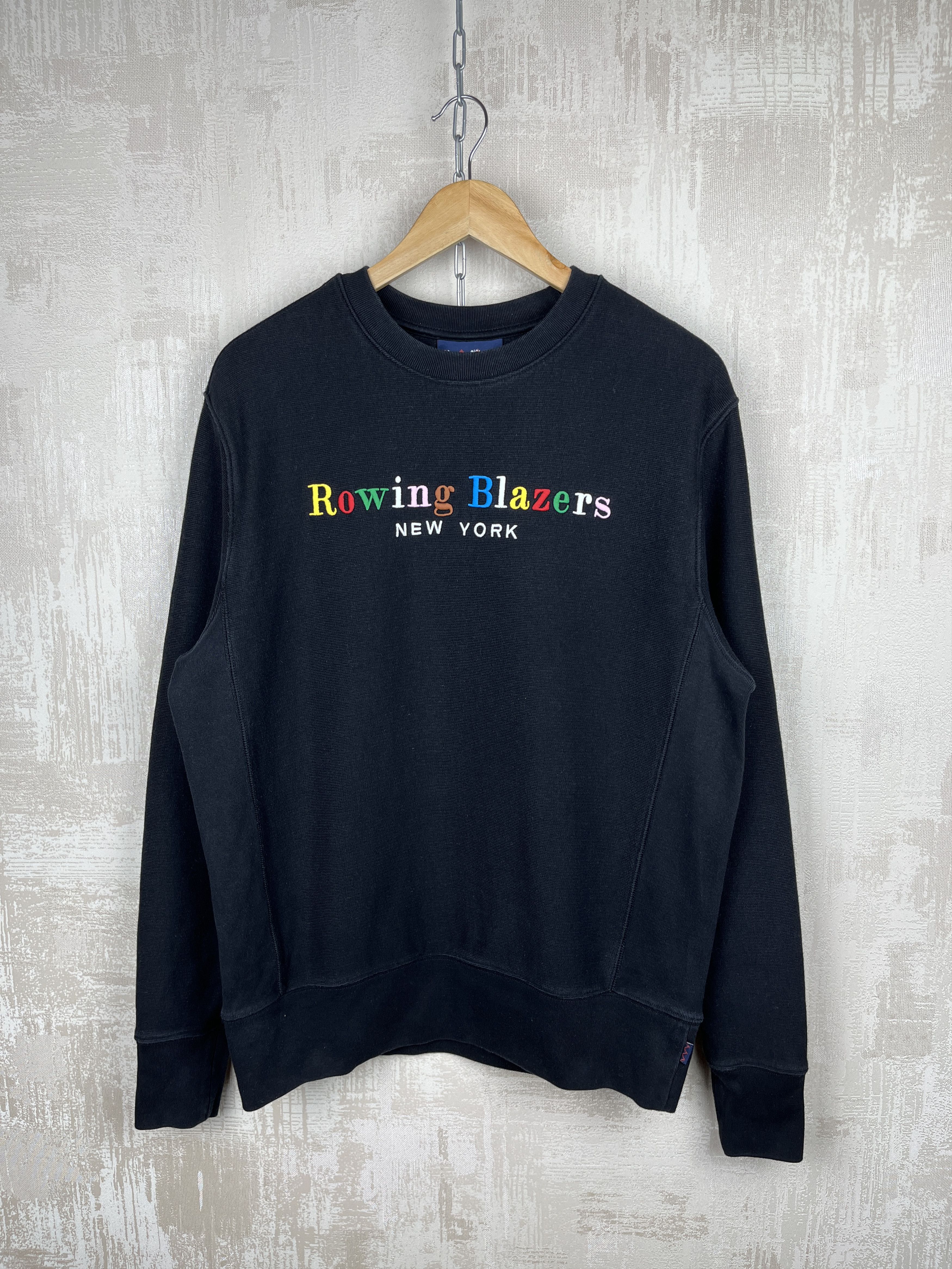 Rowing Blazers Rowing Blazers New York Spellout Sweatshirt Embroidered Logo Size US M / EU 48-50 / 2 - 1 Thumbnail