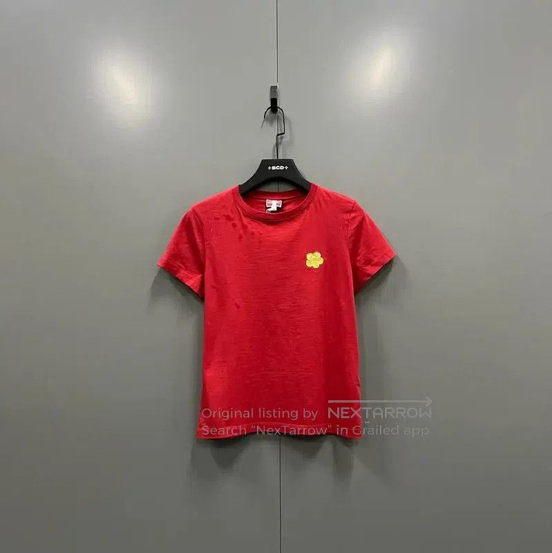 Kenzo KENZO Summer Red Cotton Short Sleeve T-Shirt . Size M / US 6-8 / IT 42-44 - 1 Thumbnail