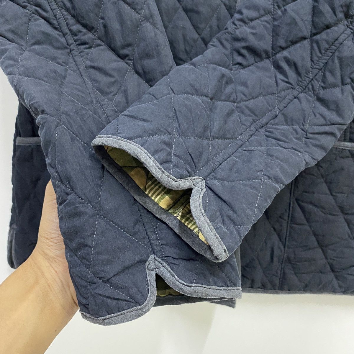 L.L. Bean Vintage LL Bean Padded Diamond Quilted Coat Women Medium Size M / US 6-8 / IT 42-44 - 6 Thumbnail