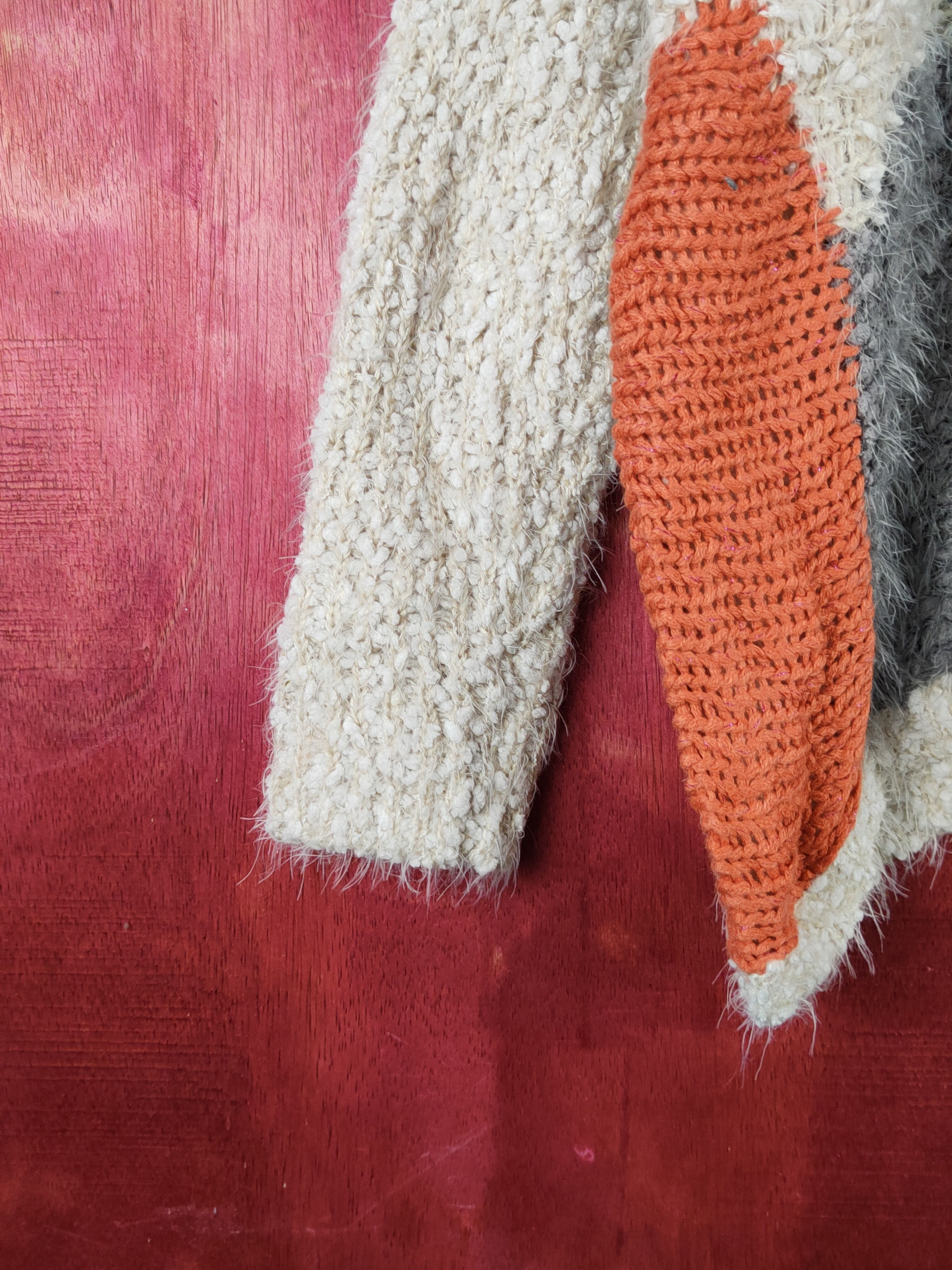 Japanese Brand Japanese Brand Mix Shag Shaggy Fur Mohair Knitwear #S2232 Size US XL / EU 56 / 4 - 4 Thumbnail