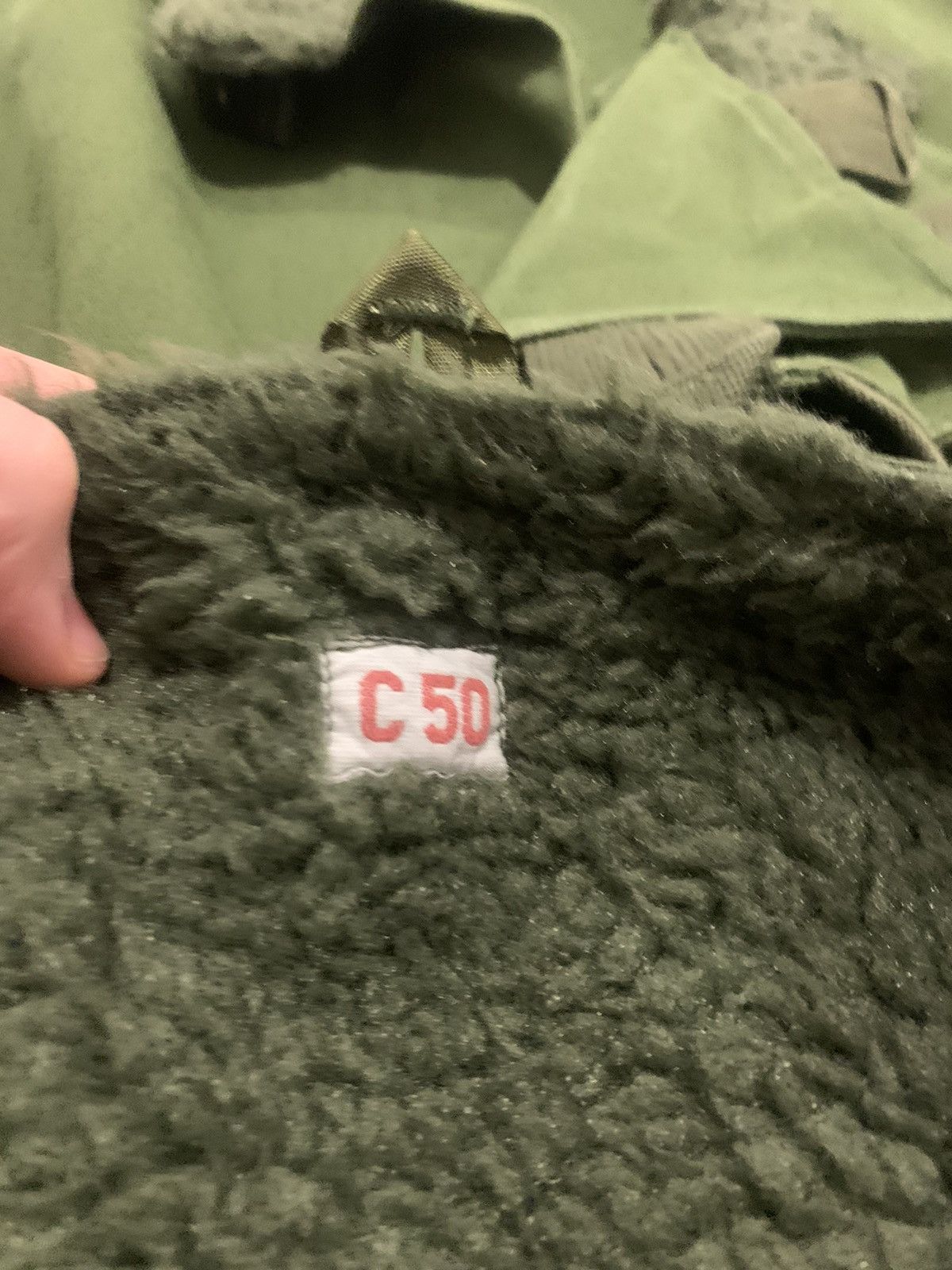 Other C50 Vintage 70’s Swedish Army Pharell Moto Bomber Jacket Size US L / EU 52-54 / 3 - 9 Thumbnail