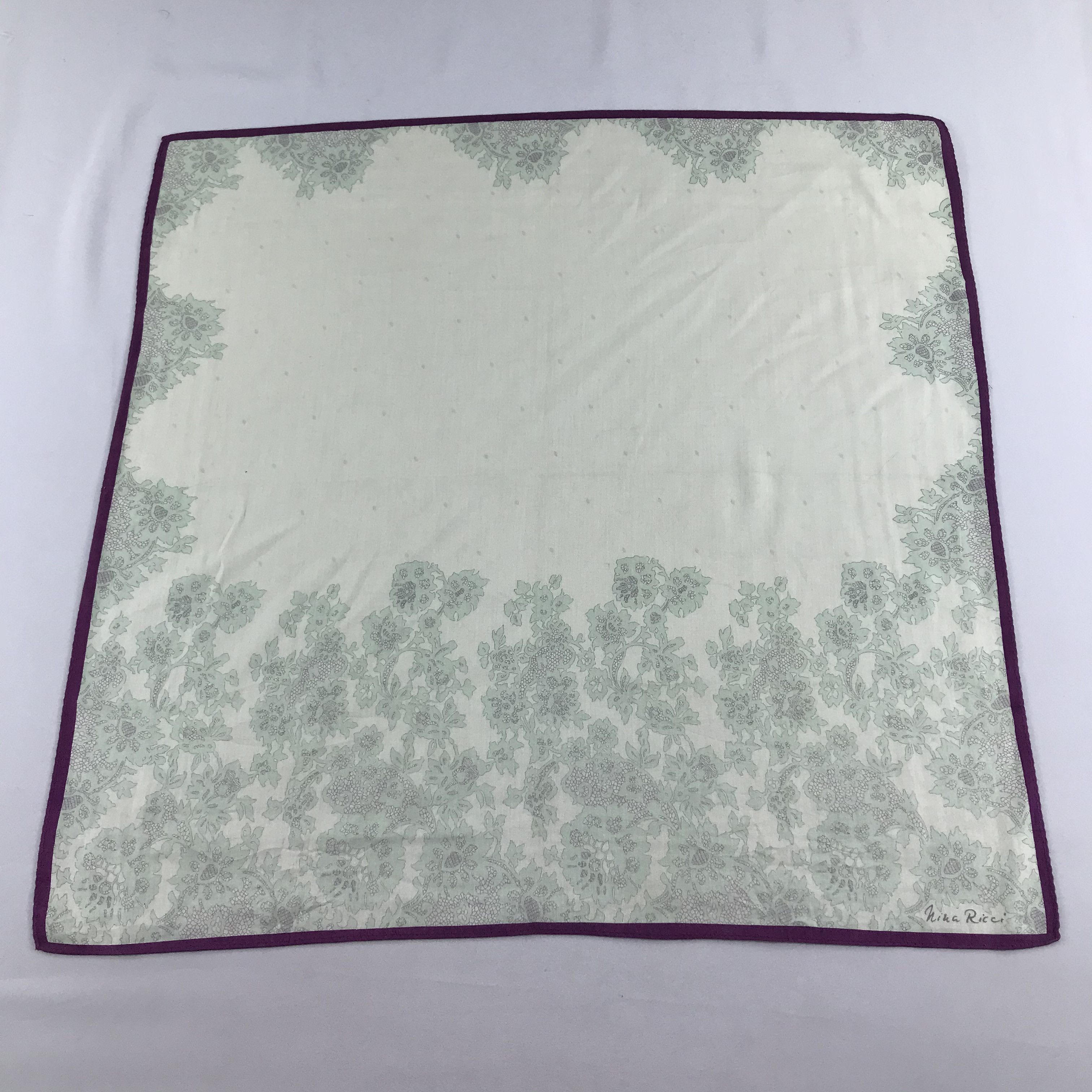 Nina Ricci Nina Ricci Handkerchief Neckerchief Bandana H1025 Size ONE SIZE - 2 Thumbnail