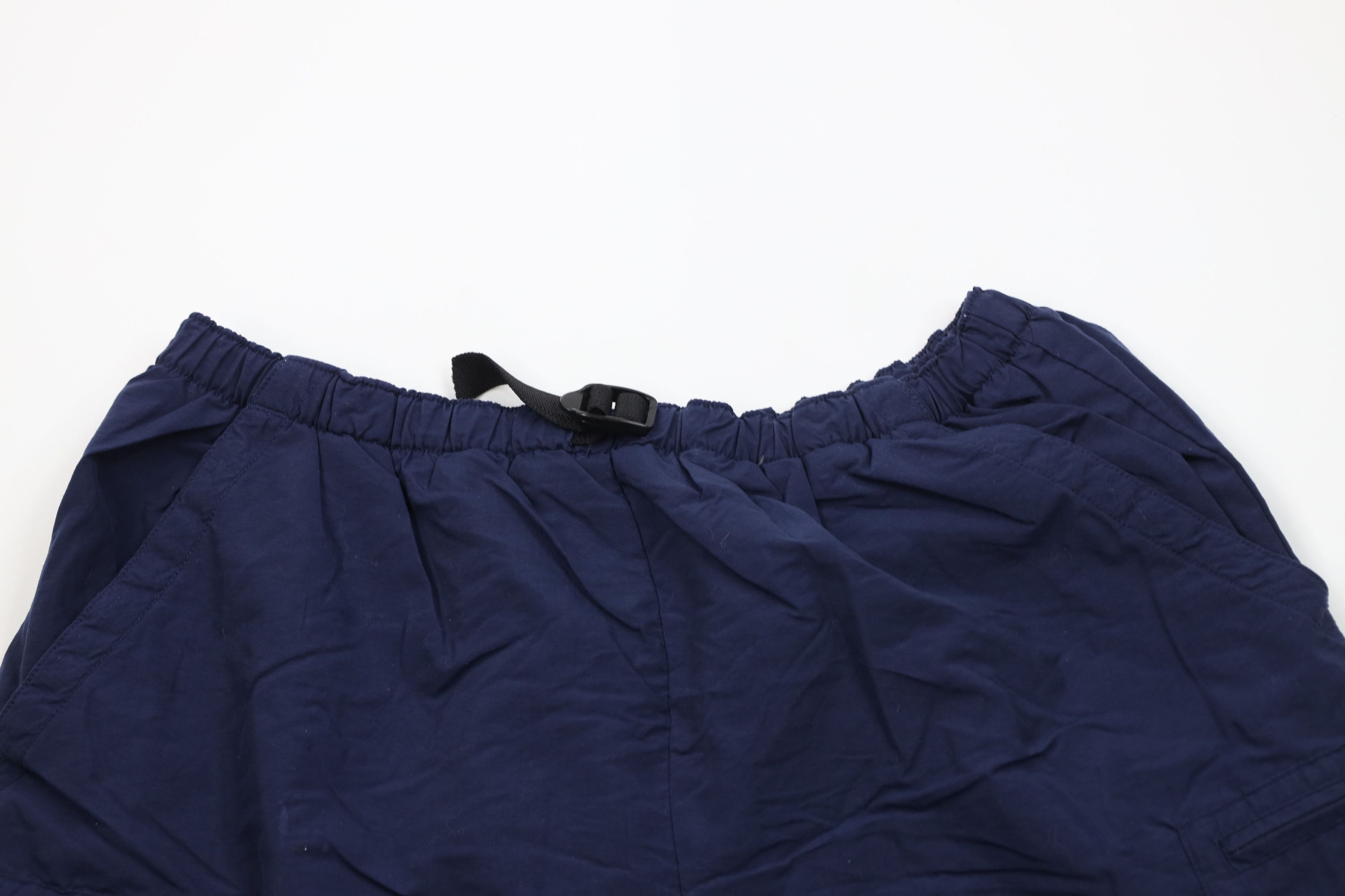 Columbia × Vintage Vintage 90s Columbia Lined Belted Above Knee Shorts Blue Size US 34 / EU 50 - 2 Thumbnail