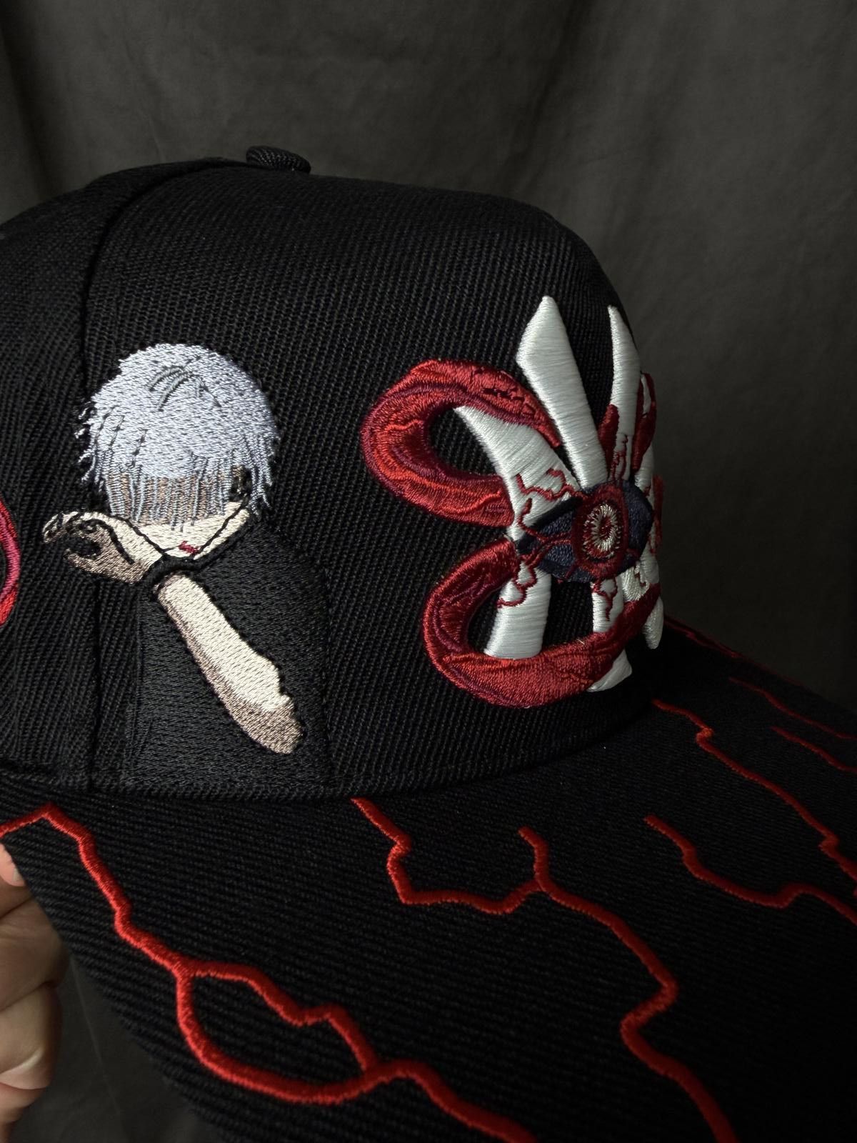 Japanese Brand VOID Tokyo Ghoul Ken Kaneki New York Yankees Hat Anime Size ONE SIZE - 8 Thumbnail