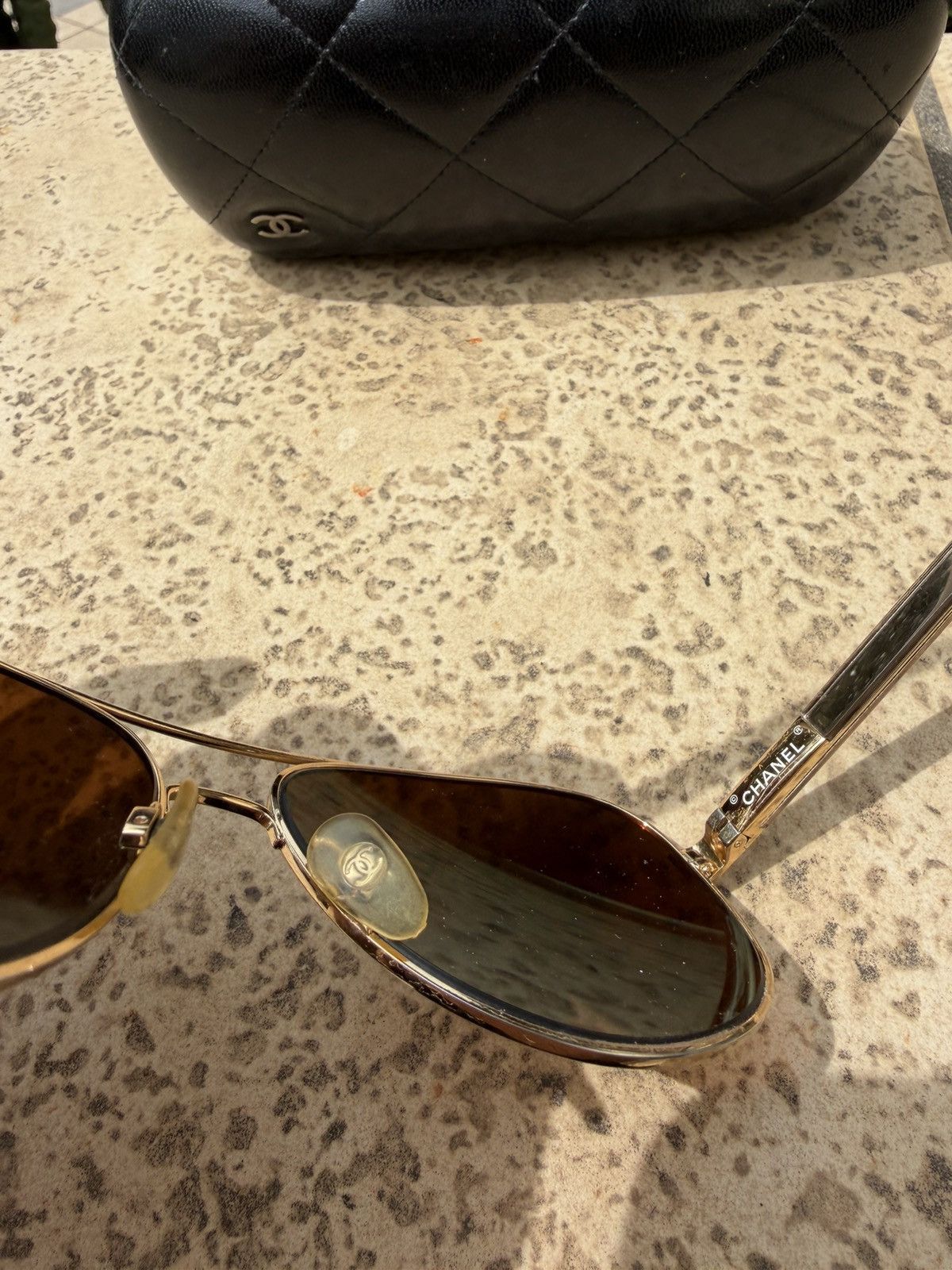 Chanel Chanel Sunglasses Collection Miroir Gold Vintage Size ONE SIZE - 8 Thumbnail