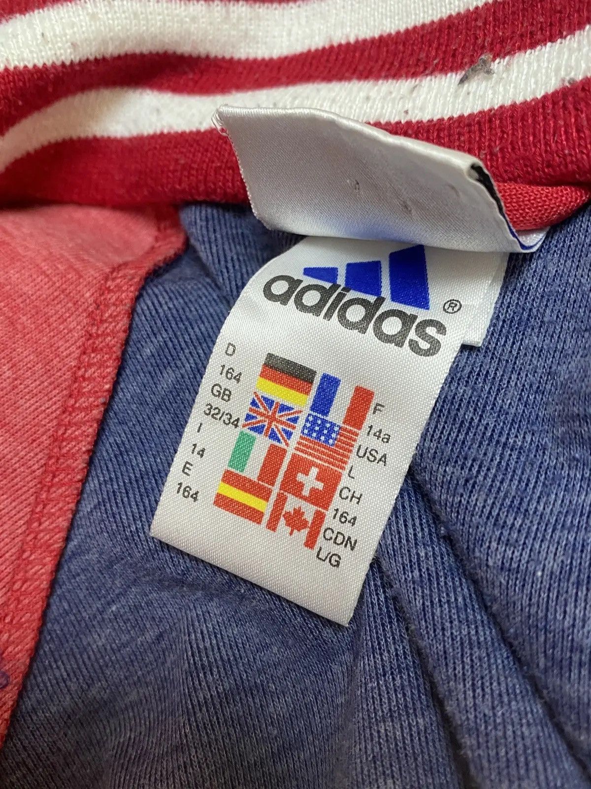 Adidas 90s Vintage F.C Bayern Munchen x Adidas Junior Zipped Jacket Size US S / EU 44-46 / 1 - 8 Thumbnail
