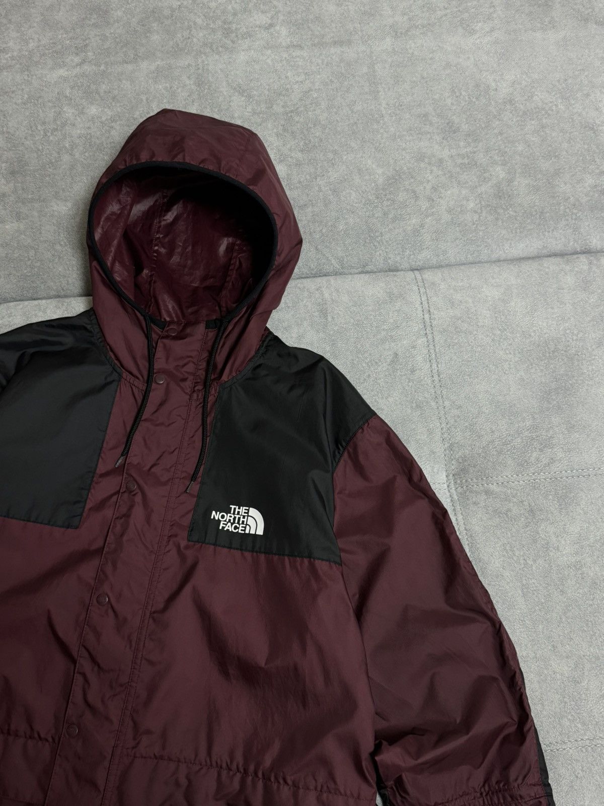 The North Face × Vintage The North Face Dark Red raincoats Y2K jacket Size US L / EU 52-54 / 3 - 18 Thumbnail