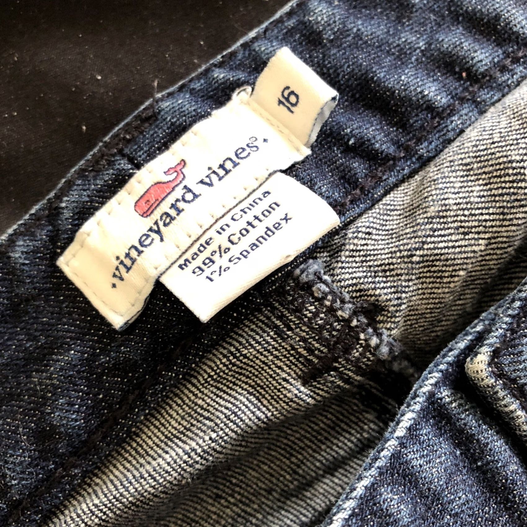 Vineyard Vines Vineyard Vines Women Jeans Blue 16 Denim Skinny Mid Rise 36 In Waist 30 In Inseam 7” Leg Opening Size 38" / US 16 / IT 52 - 6 Thumbnail