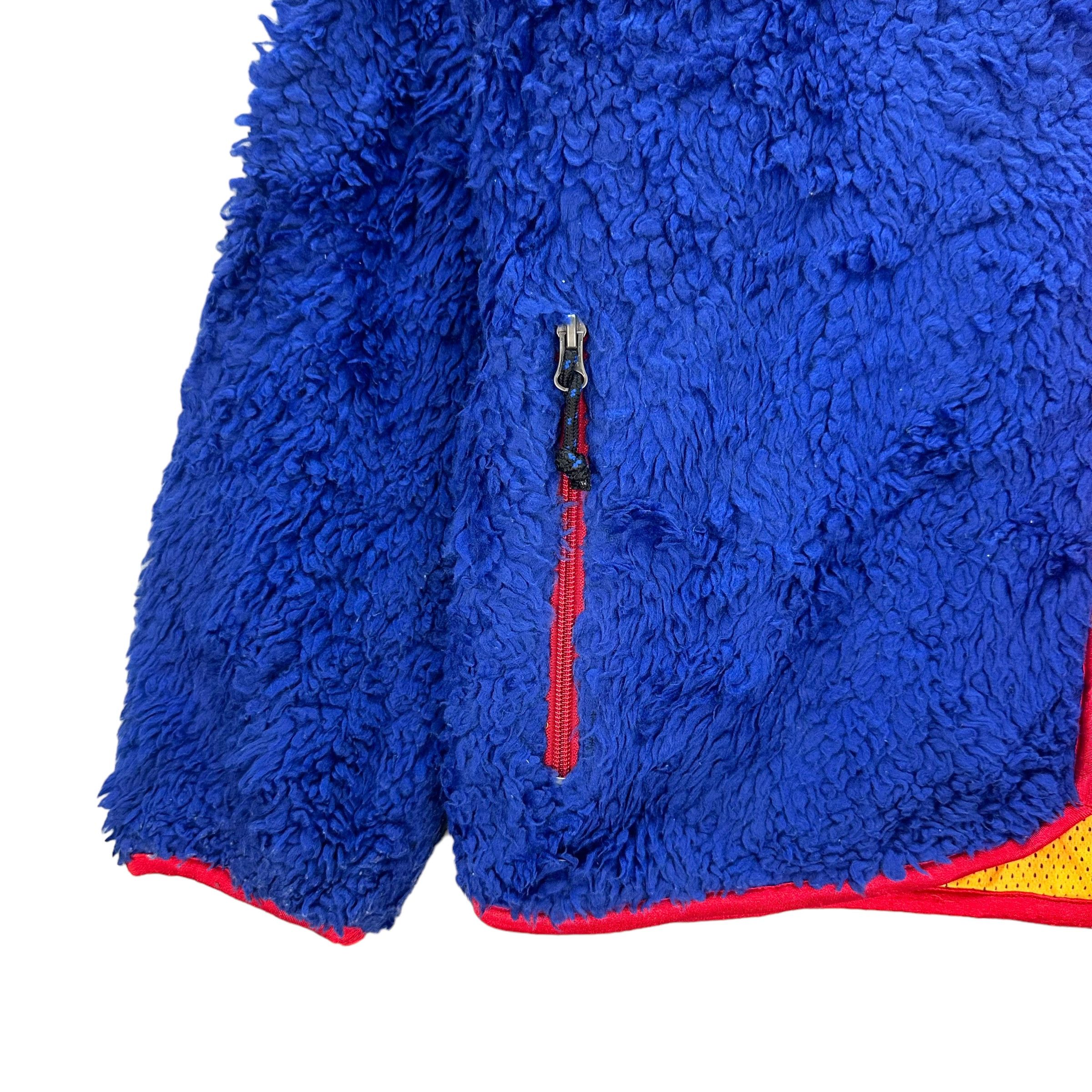Japanese Brand NEVER SEEN THING DEEP PILE FLEECE JACKET RETRO X #8955-042 Size US M / EU 48-50 / 2 - 4 Thumbnail