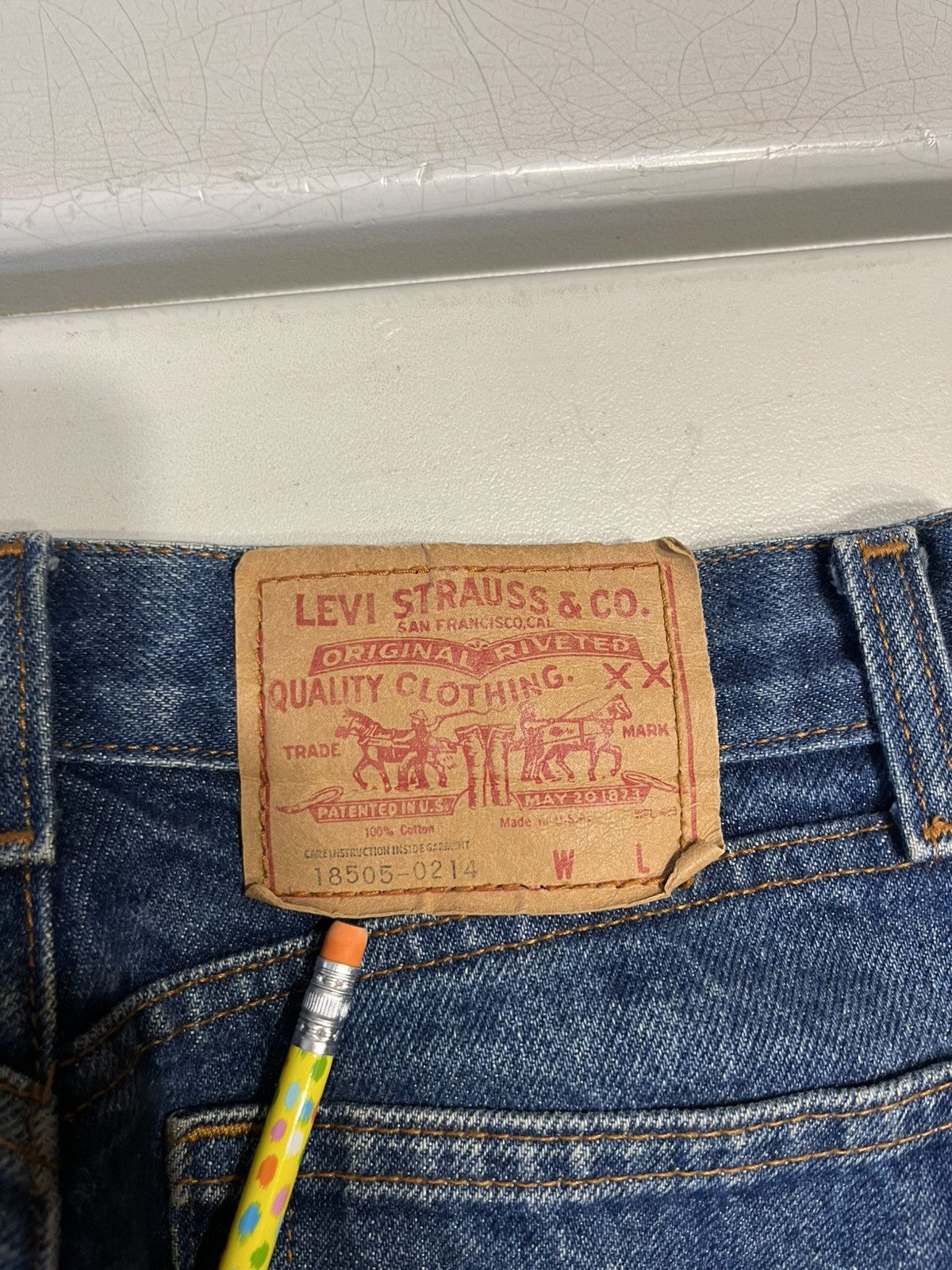 Levi's × Vintage Vintage 80s Levi’s xx jeans Size US 28 / EU 44 - 3 Thumbnail