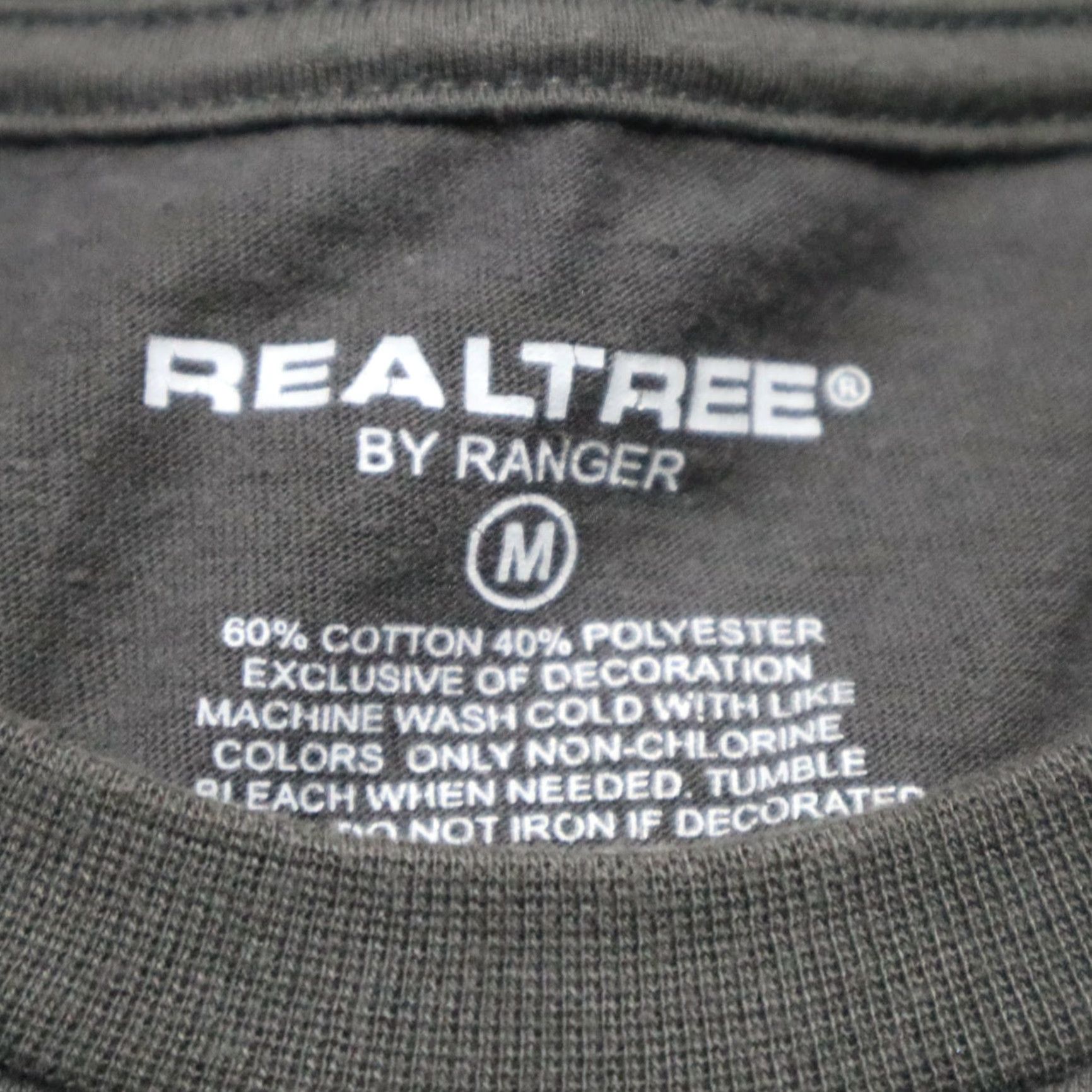 Realtree Realtree Patriotic T-Shirt Shirt Gray USA Logo Men's M Medium Size US M / EU 48-50 / 2 - 2 Thumbnail