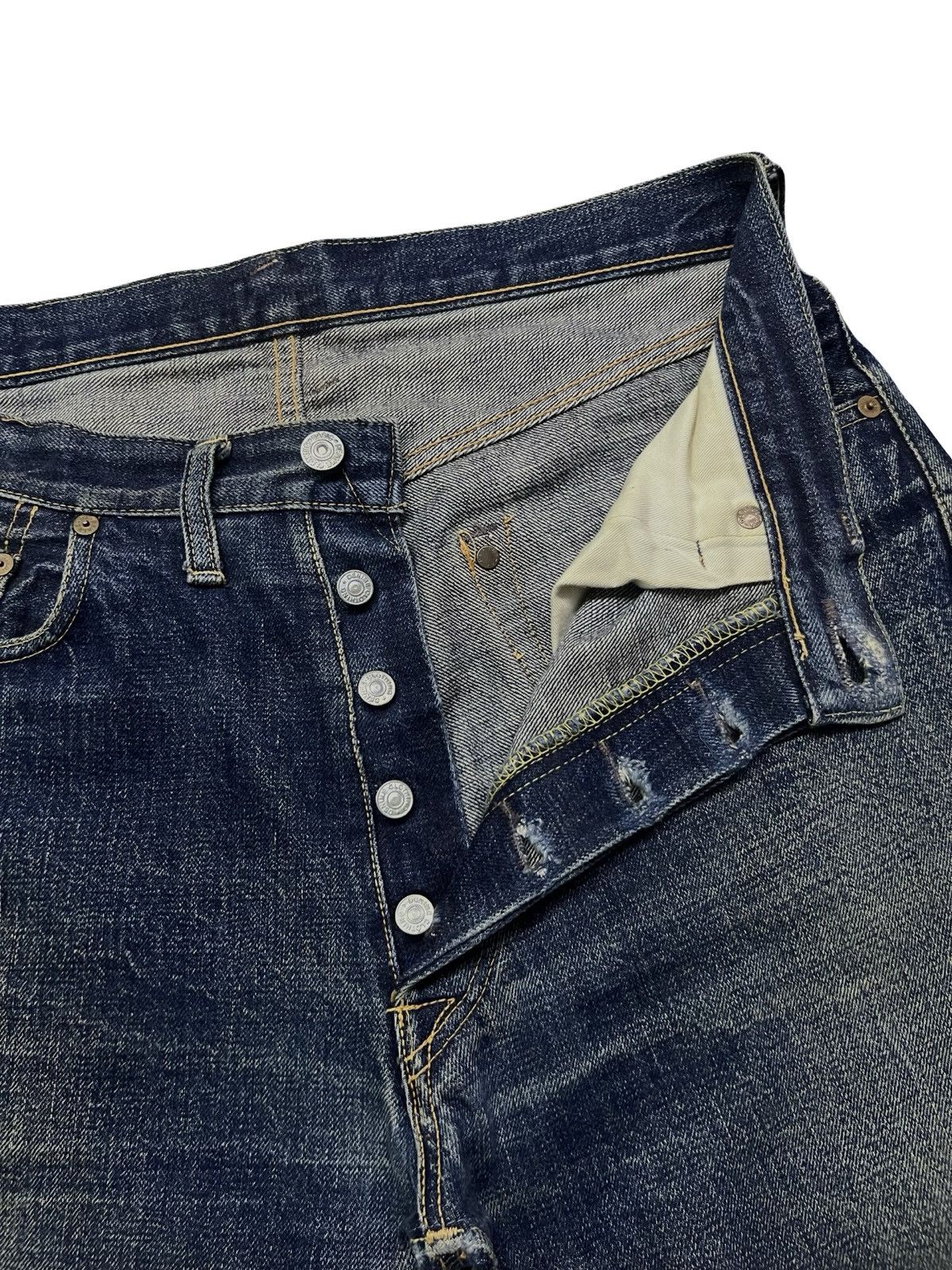 Denime Vintage 90s Denime Osaka Five Japanese Selvedge Denim | W32 Size US 32 / EU 48 - 11 Thumbnail