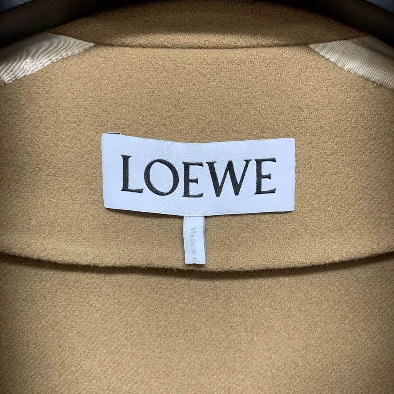 Loewe LOEWE Short apricot wool coat Size XXS / US 00 / IT 34 - 2 Thumbnail