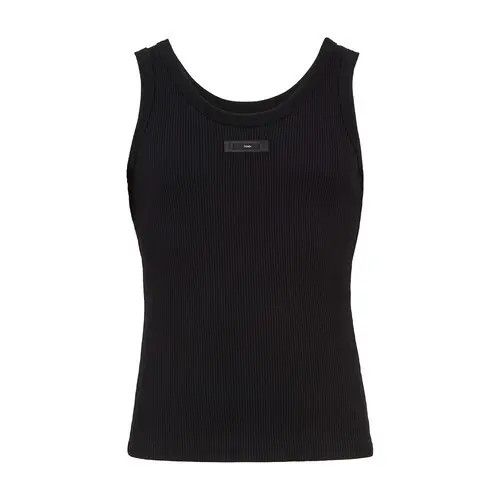 o1w1db10625 FY1278 Tank Top in Black