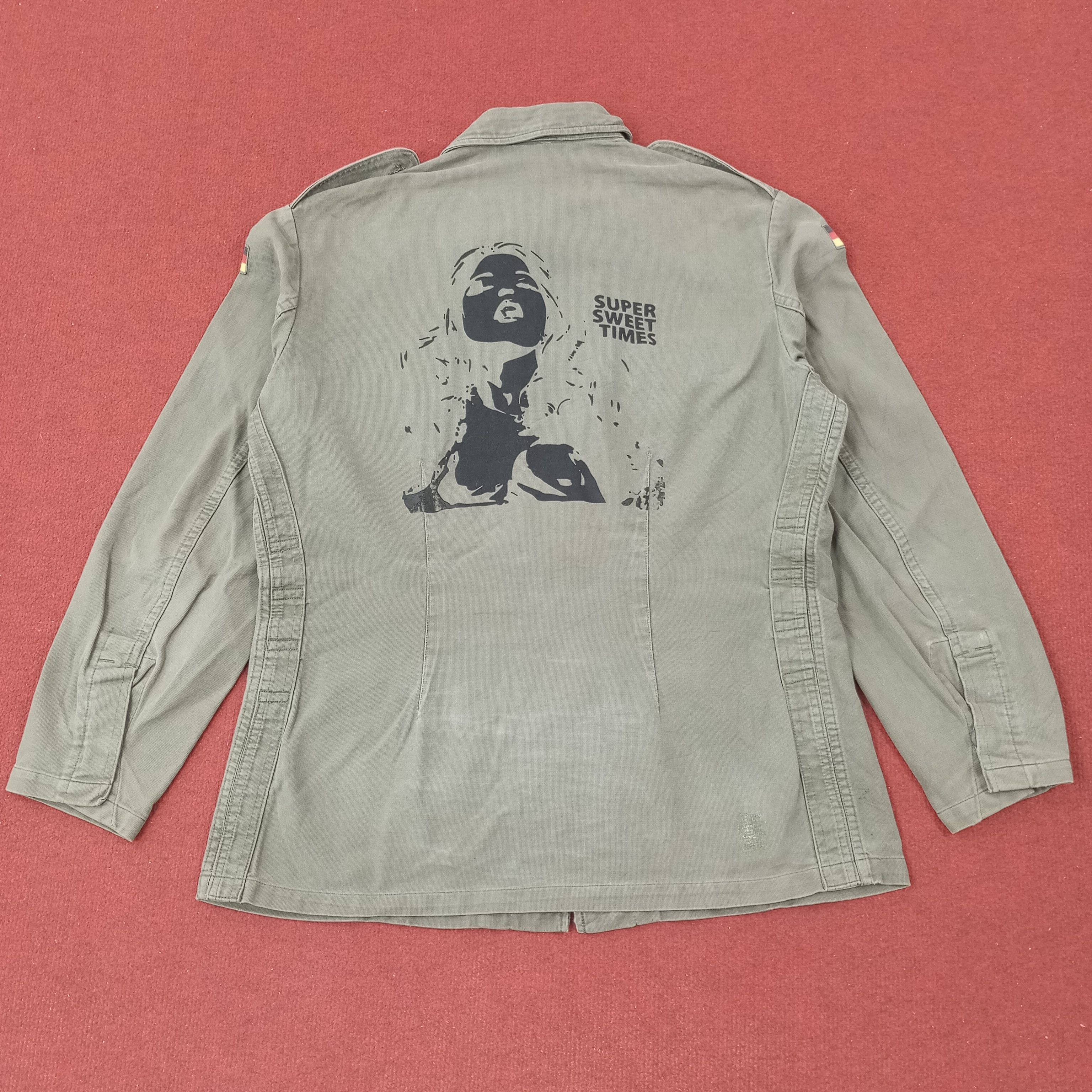 Vintage Military Jacket Style Custom Art Size US M / EU 48-50 / 2 - 1 Thumbnail