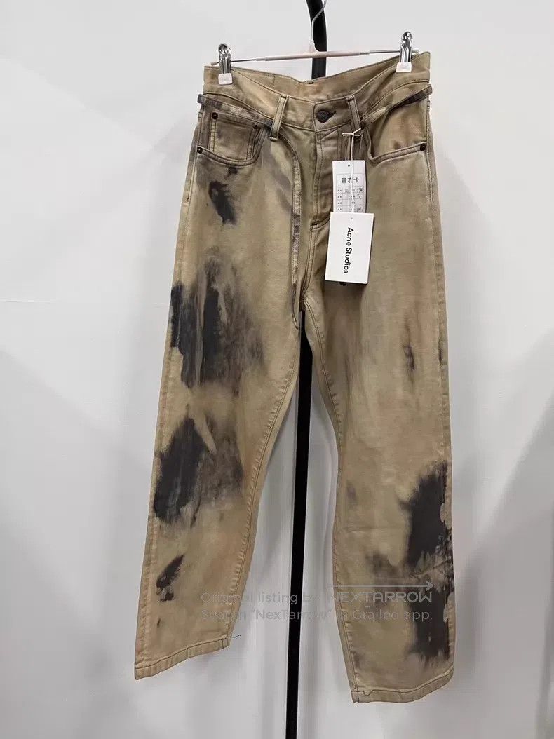 Acne Studios Acne Studios 2021M Rocky Road Beige Loose Bootcut