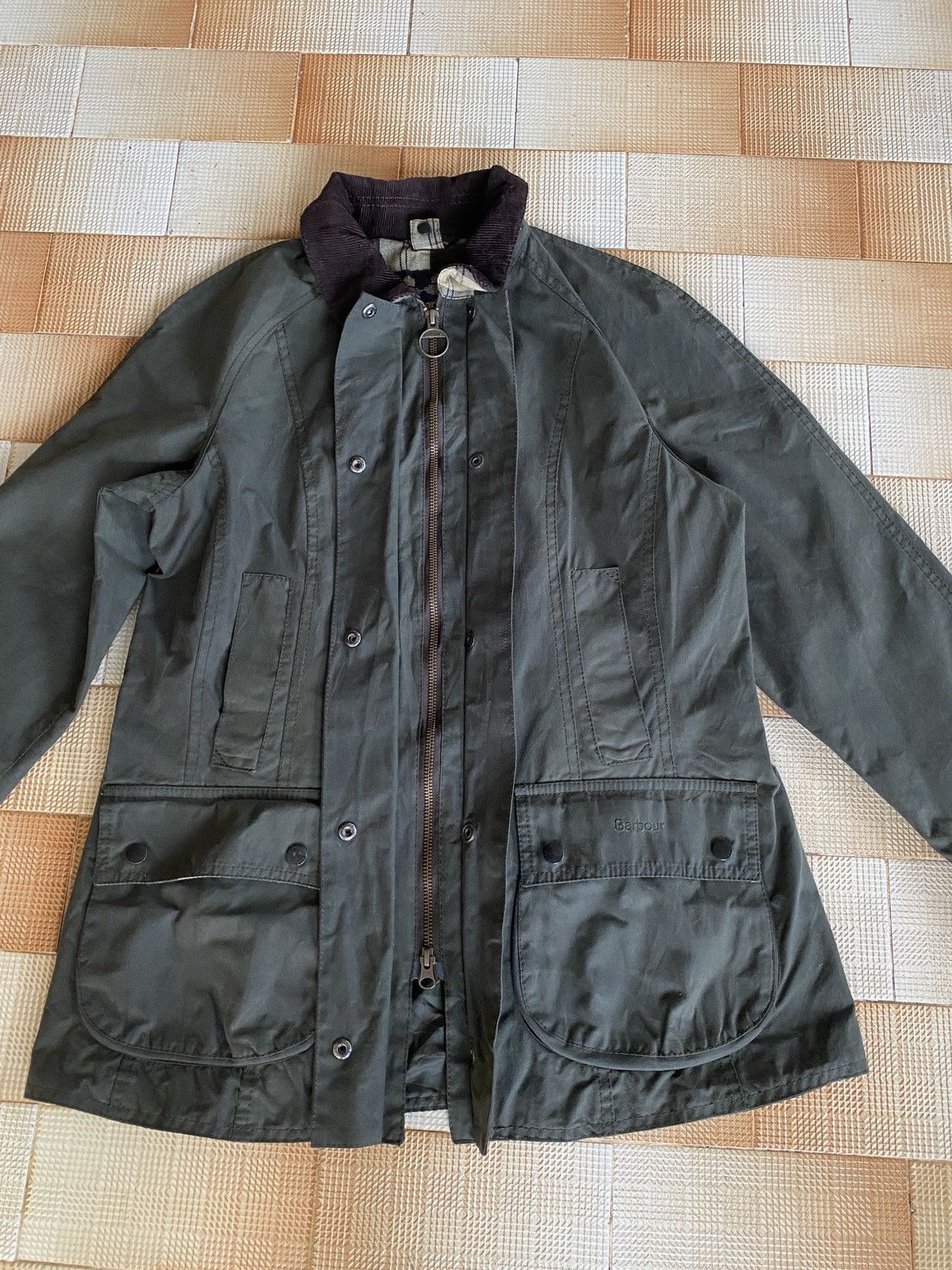 Barbour × Vintage Vintage barbour wax jacket Size US S / EU 44-46 / 1 - 7 Thumbnail