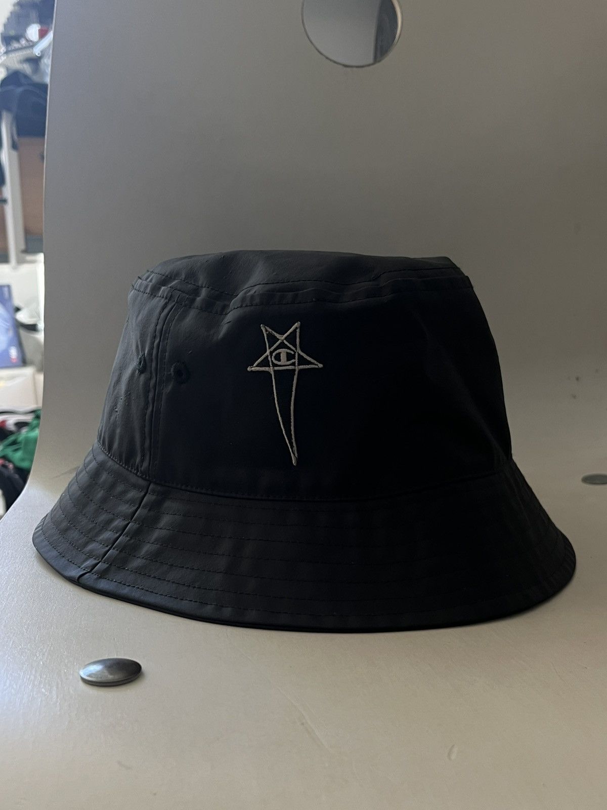 Champion × Rick Owens Rick owens x champion colab bucket hat Size ONE SIZE - 5 Thumbnail