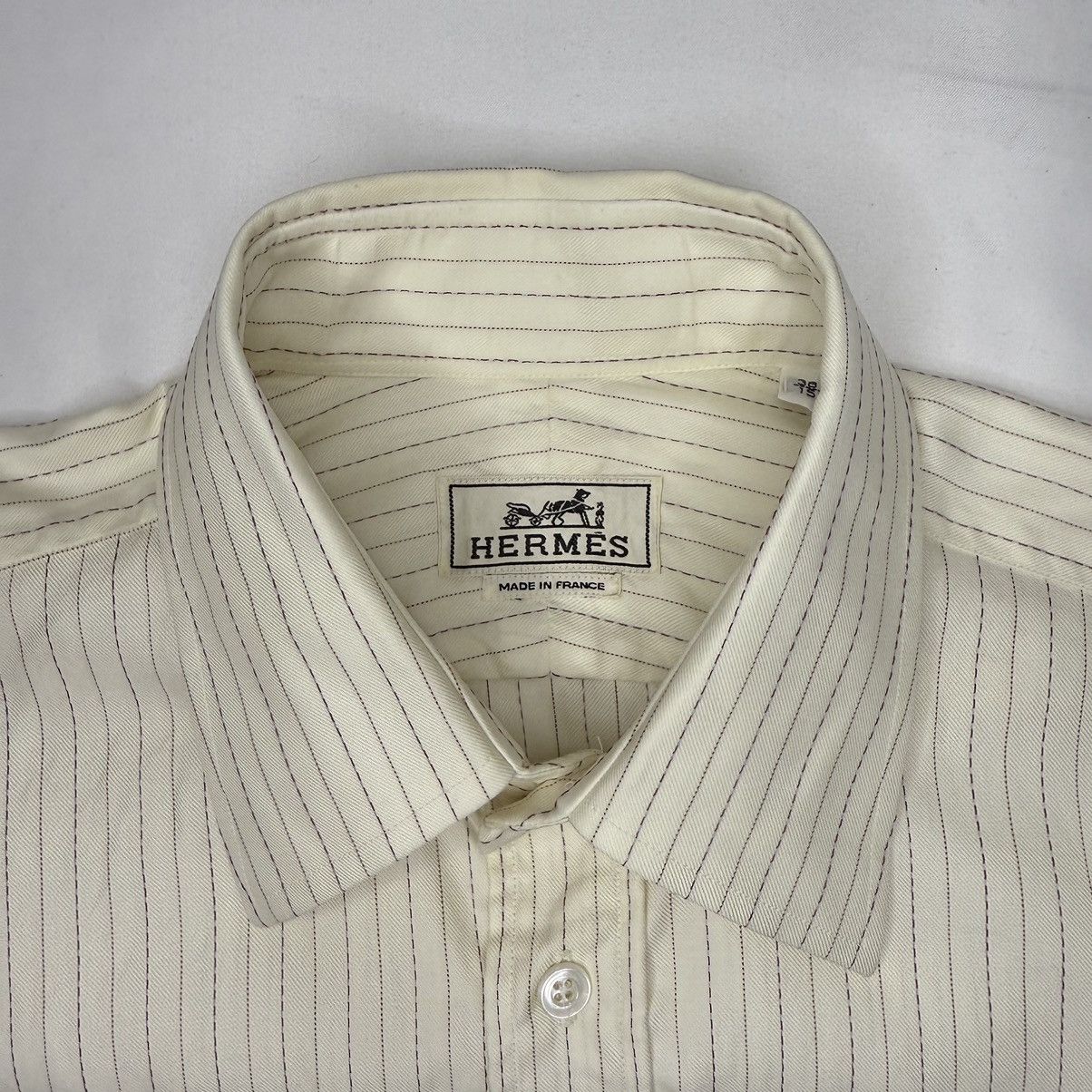 Hermes Hermes Button Down Shirt Size US M / EU 48-50 / 2 - 5 Thumbnail