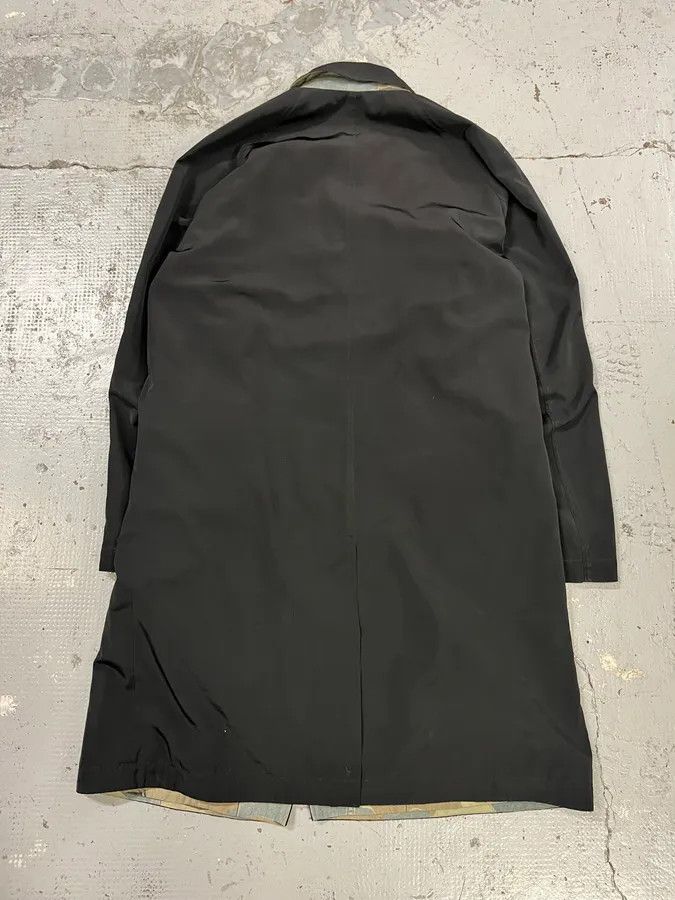 Dries Van Noten SS2017 Dries Van Noten Black & Camo Reversible Trench Coat Size US M / EU 48-50 / 2 - 11 Thumbnail