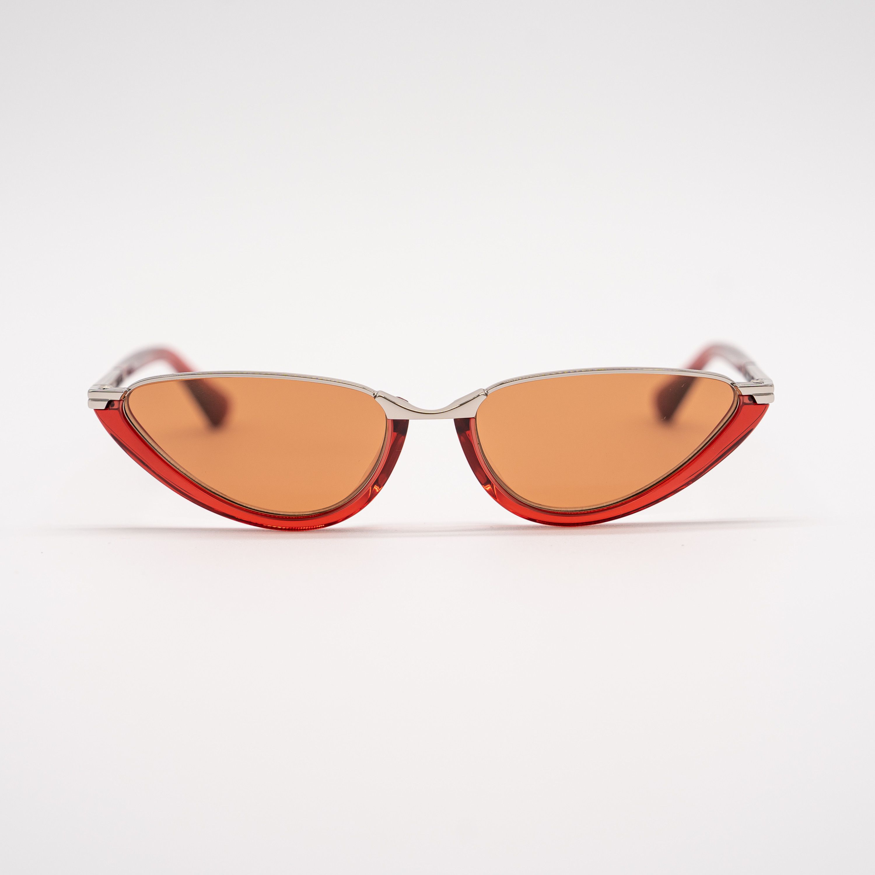 Bottega Veneta Bottega Veneta Classic Cat Eye Sunglasses BV1346S Red Size ONE SIZE - 2 Thumbnail